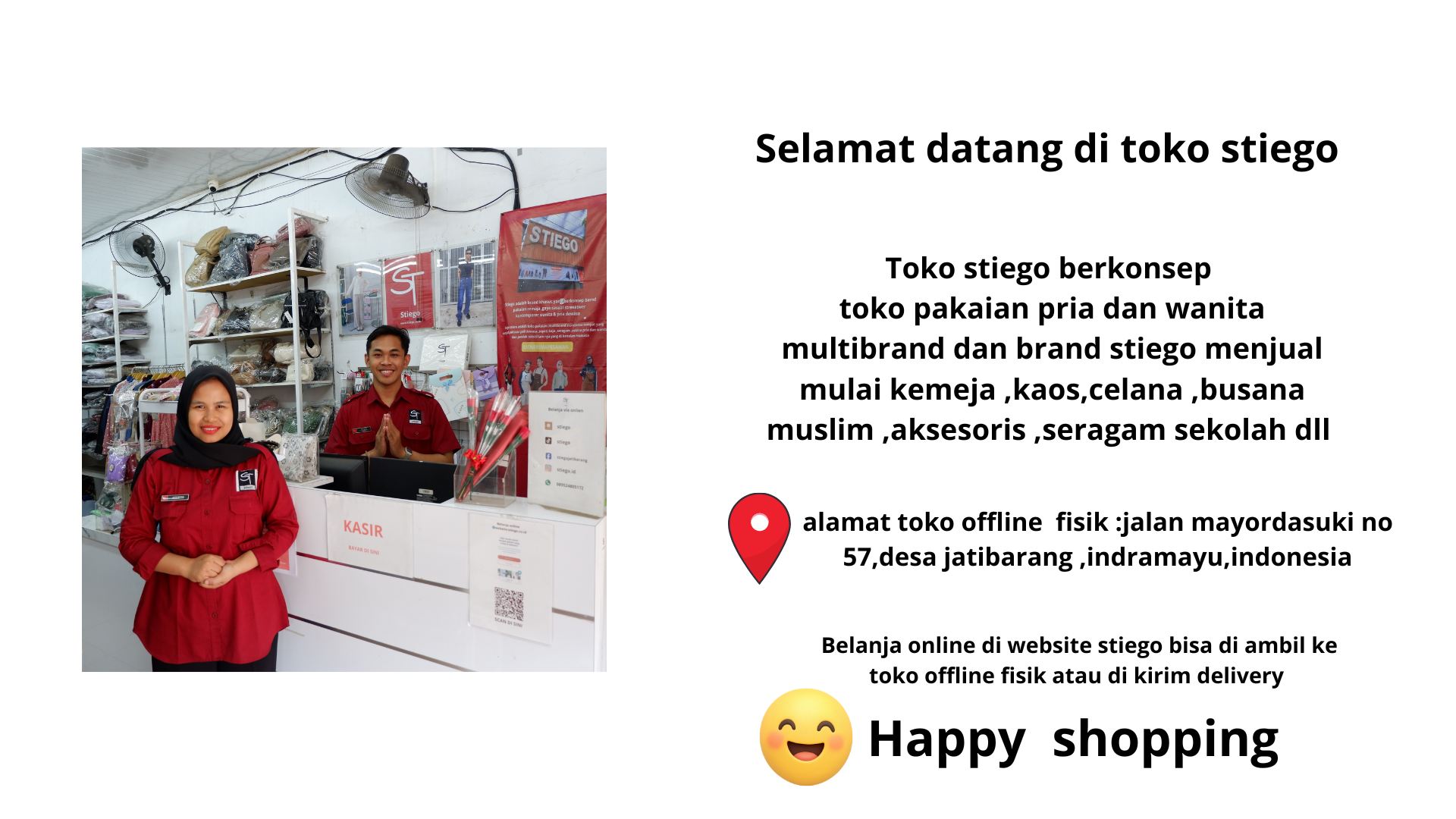 Selamat Datang di Toko STIEGO
