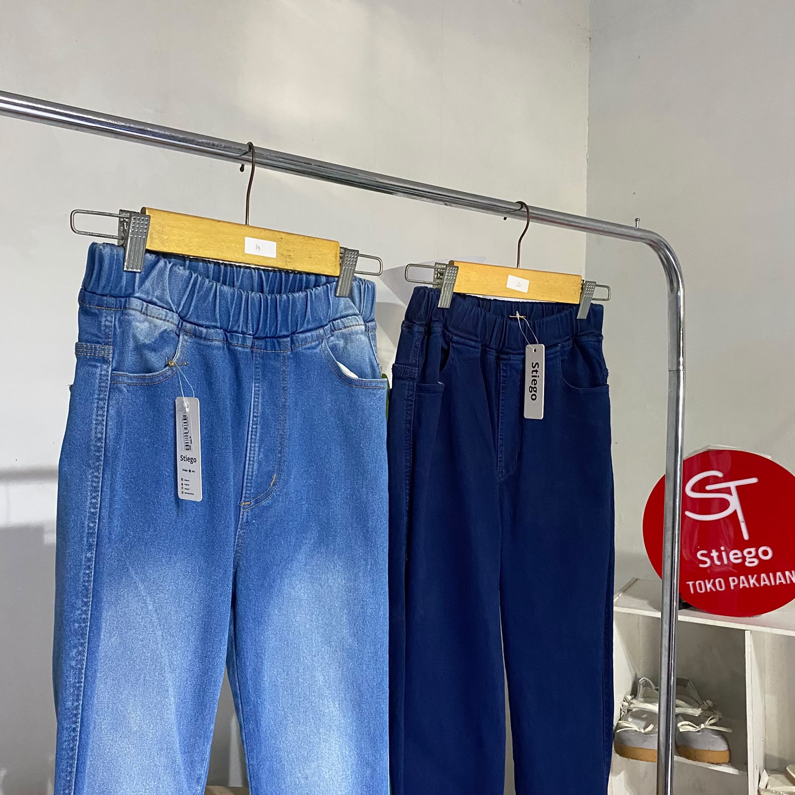Celana wanita jeans leging wanita
