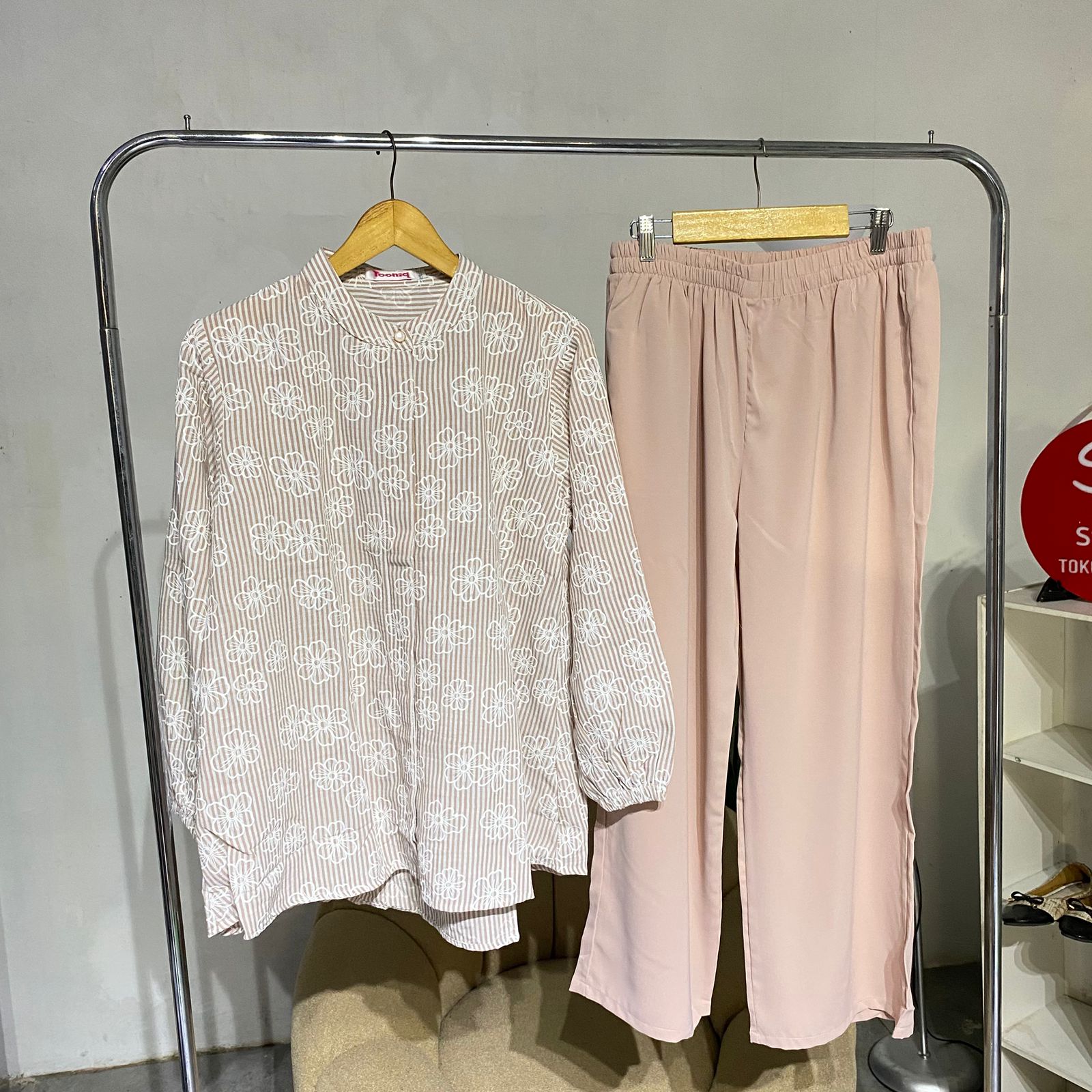 onset  wanita  blouse bs9  Tooniq bunga
