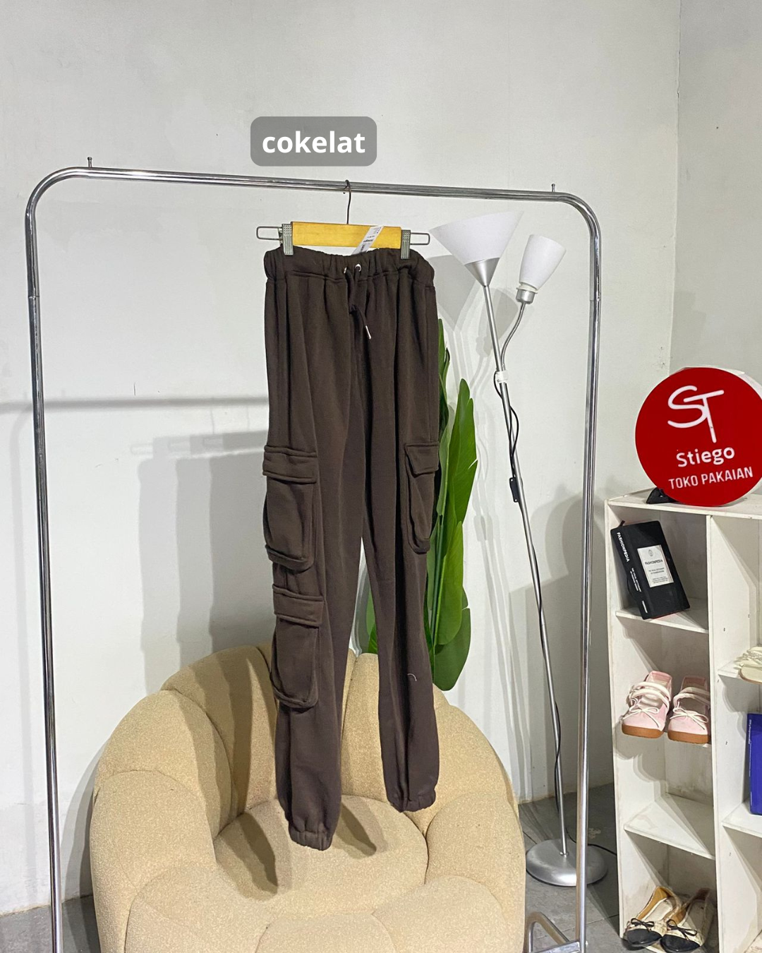 Celana sweatpants  joger cargo