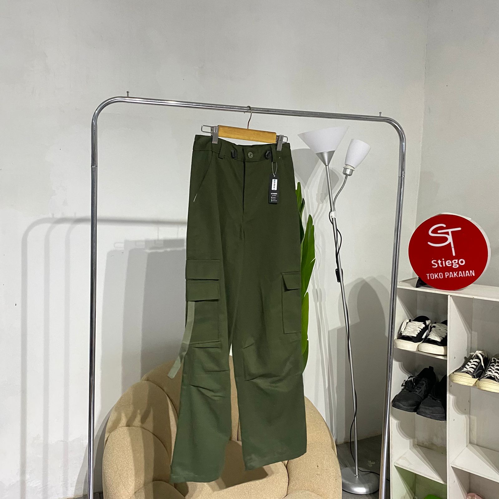 celana panjang Stiego Cargo Twil