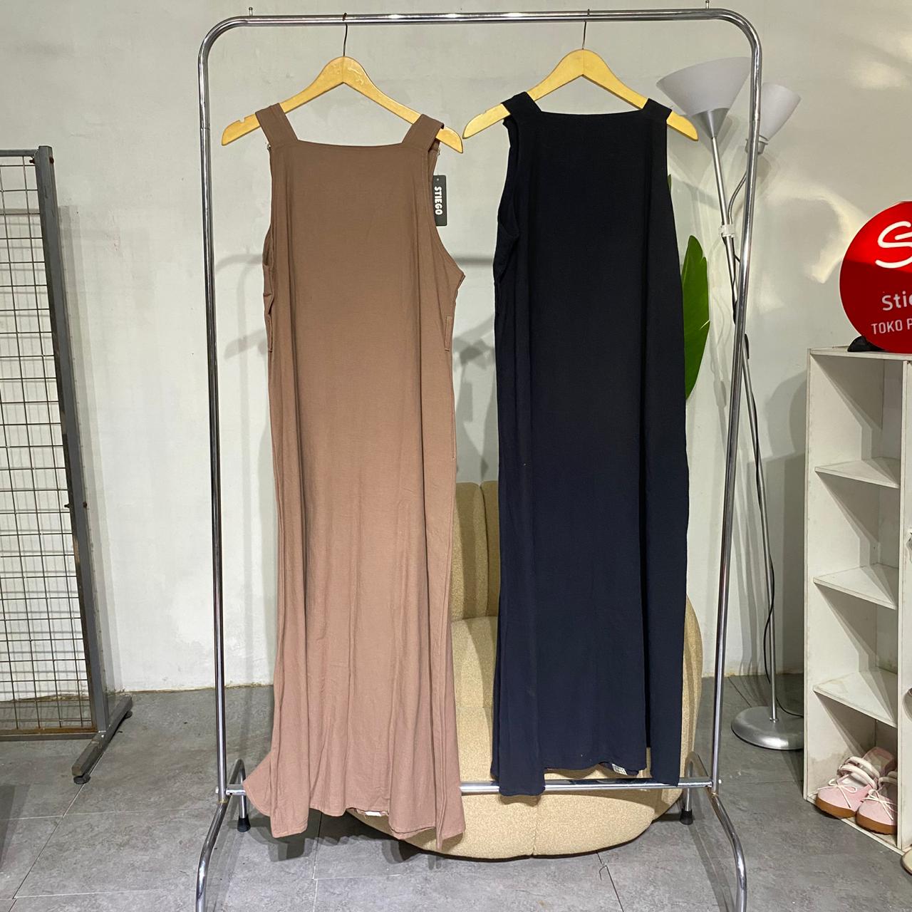 Dres wanita jumpsuit overal linen angle 05