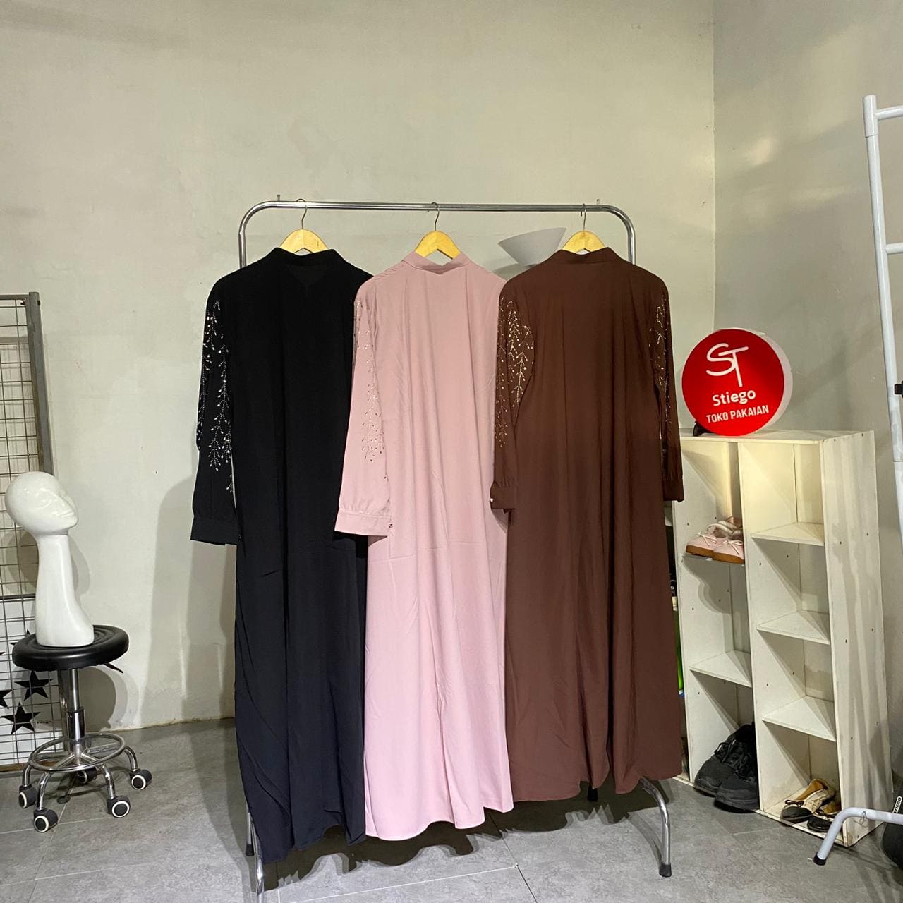 abaya wanita mawah arab gamis dres