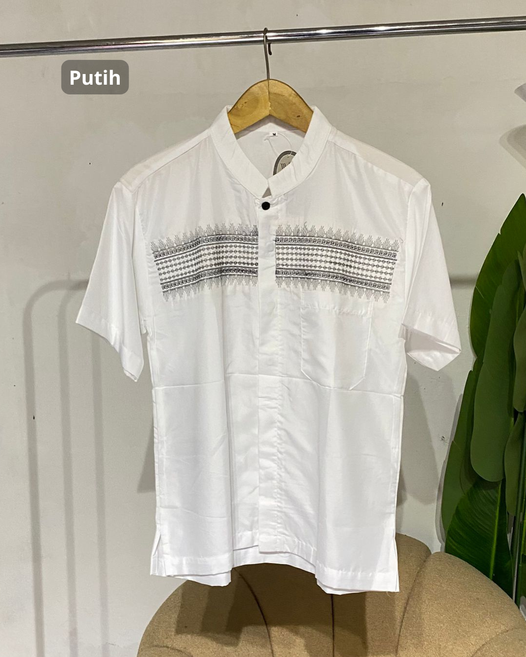 Kemeja pria koko abizar lengan pendek part 2