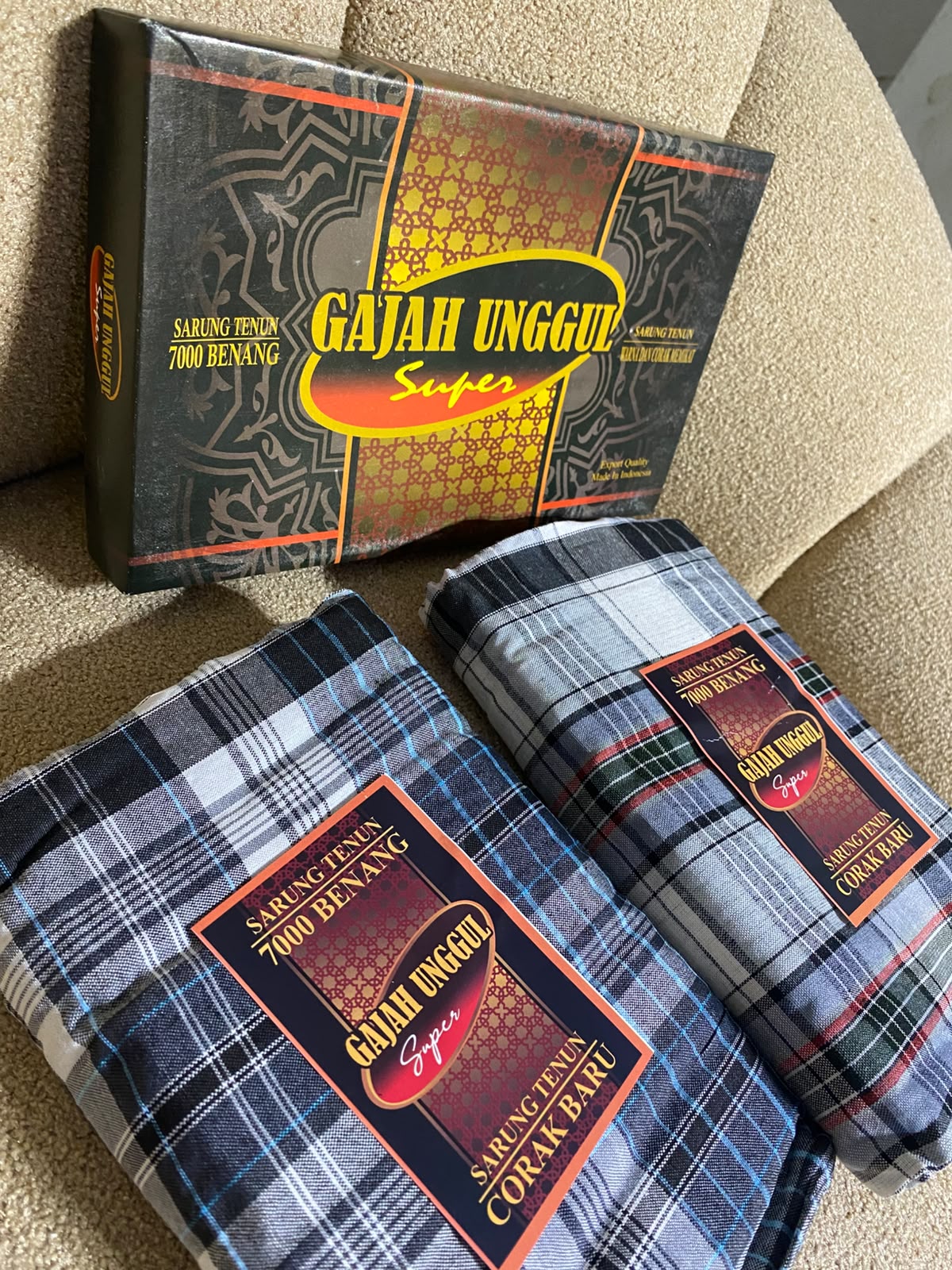 Sarung pria atlas gajah unggul