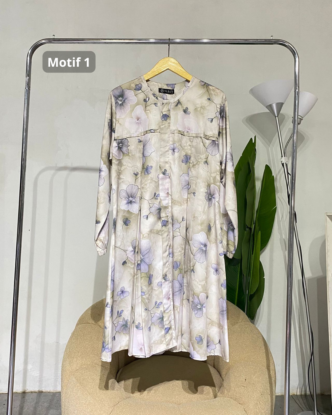 Tunik midi wanita 9917