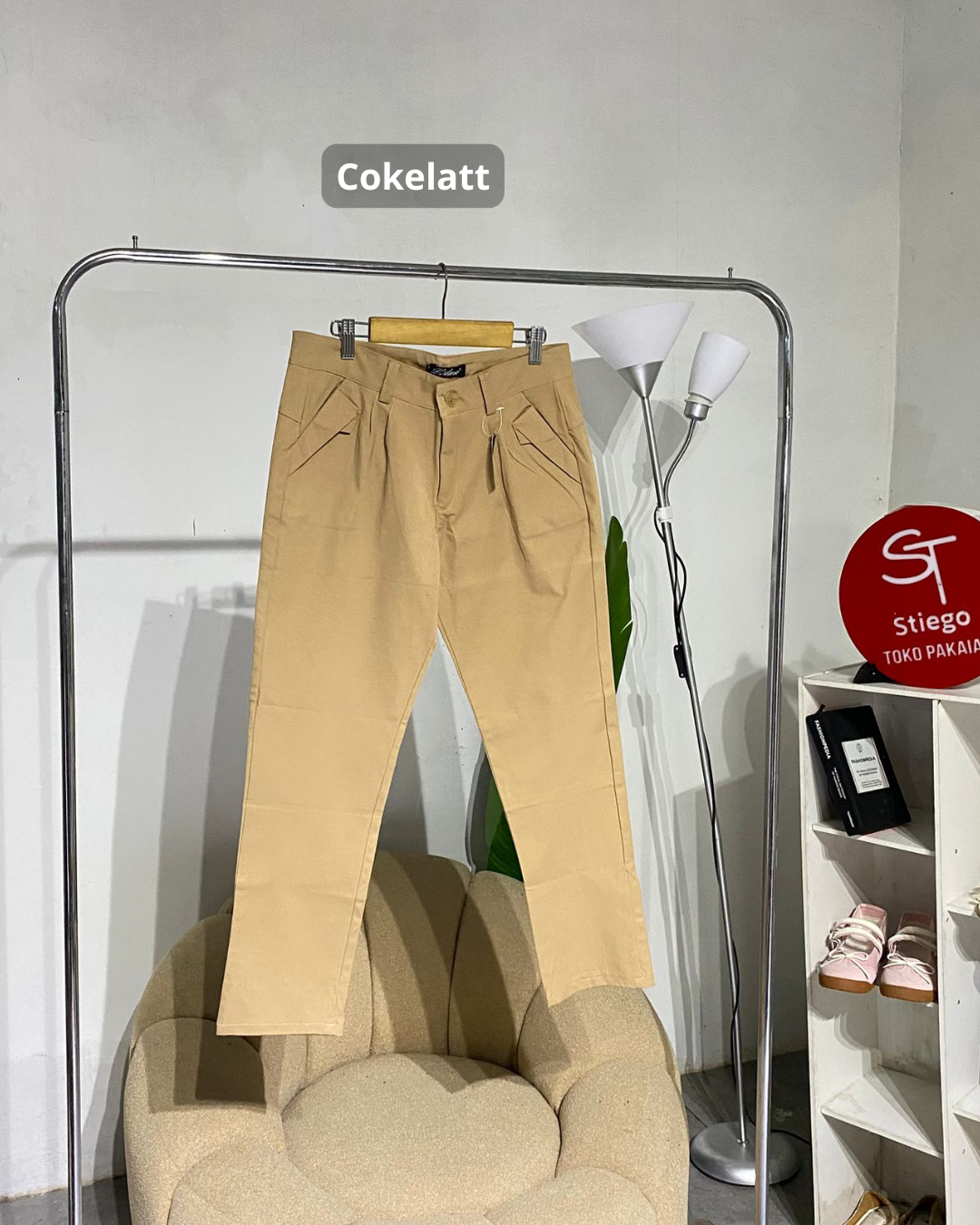 Celana wanita chinos formal pencil  kerja