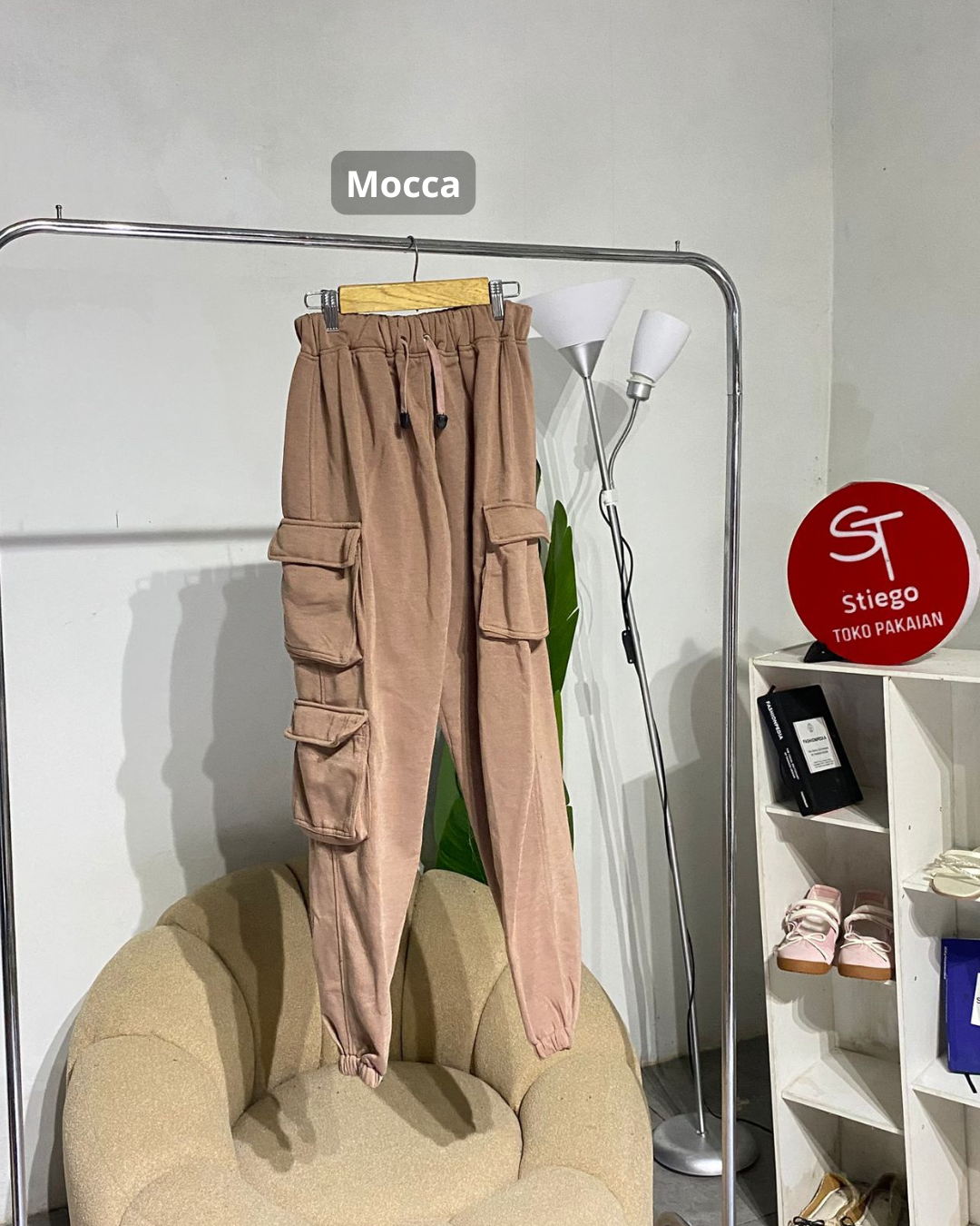 Celana sweatpants  joger cargo