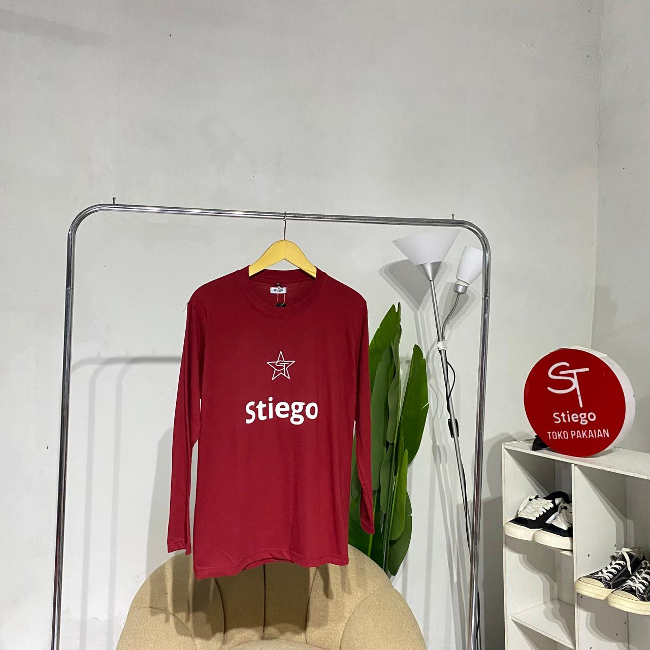 Stiego Kaos Apparel lengan panjang  streetwear star bintang vol 01 (wanita )