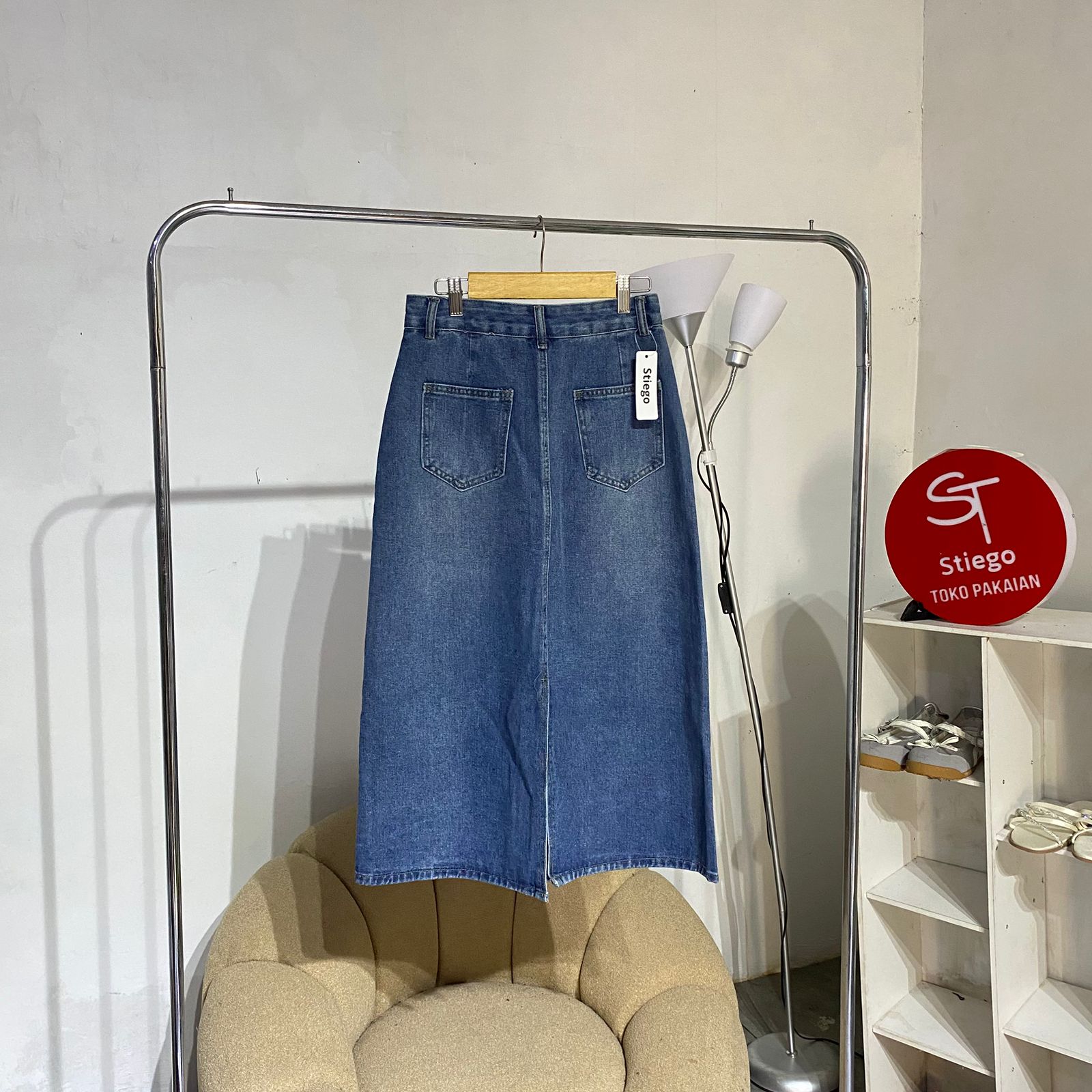 Rok Wanita jeans twelvesquer