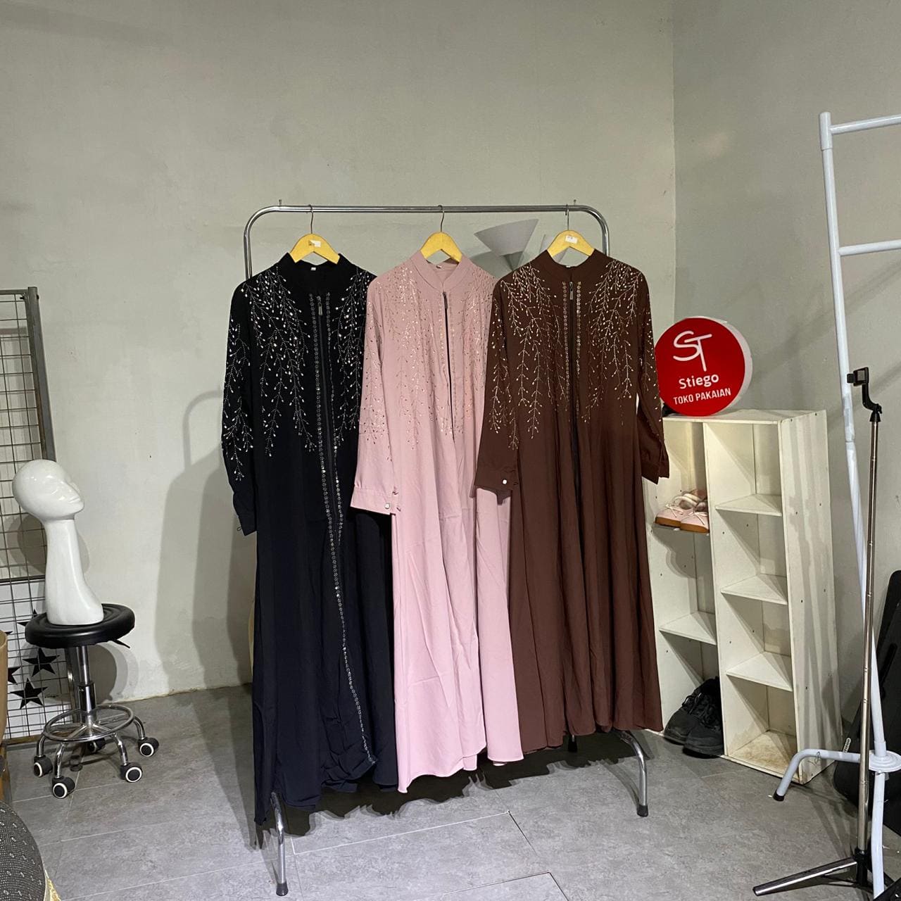 abaya wanita mawah arab gamis dres