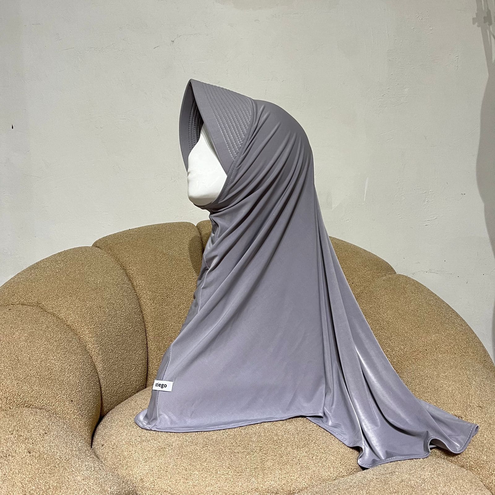Hijab wanita bergo sport ( ukuran L )