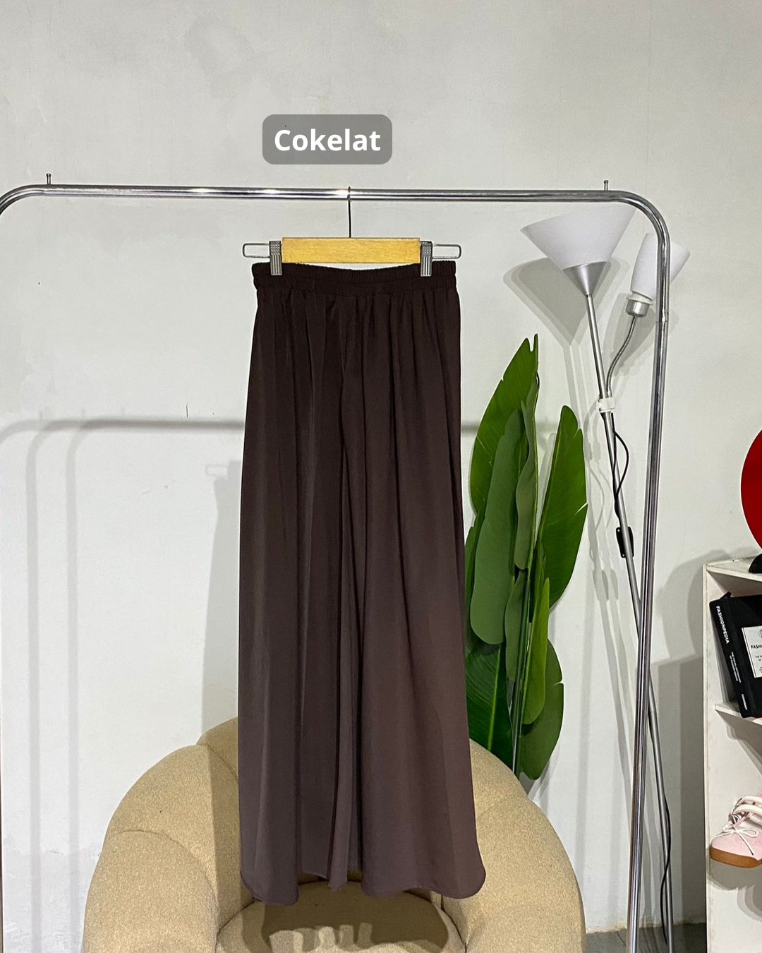 Rok wanita basic polos darul