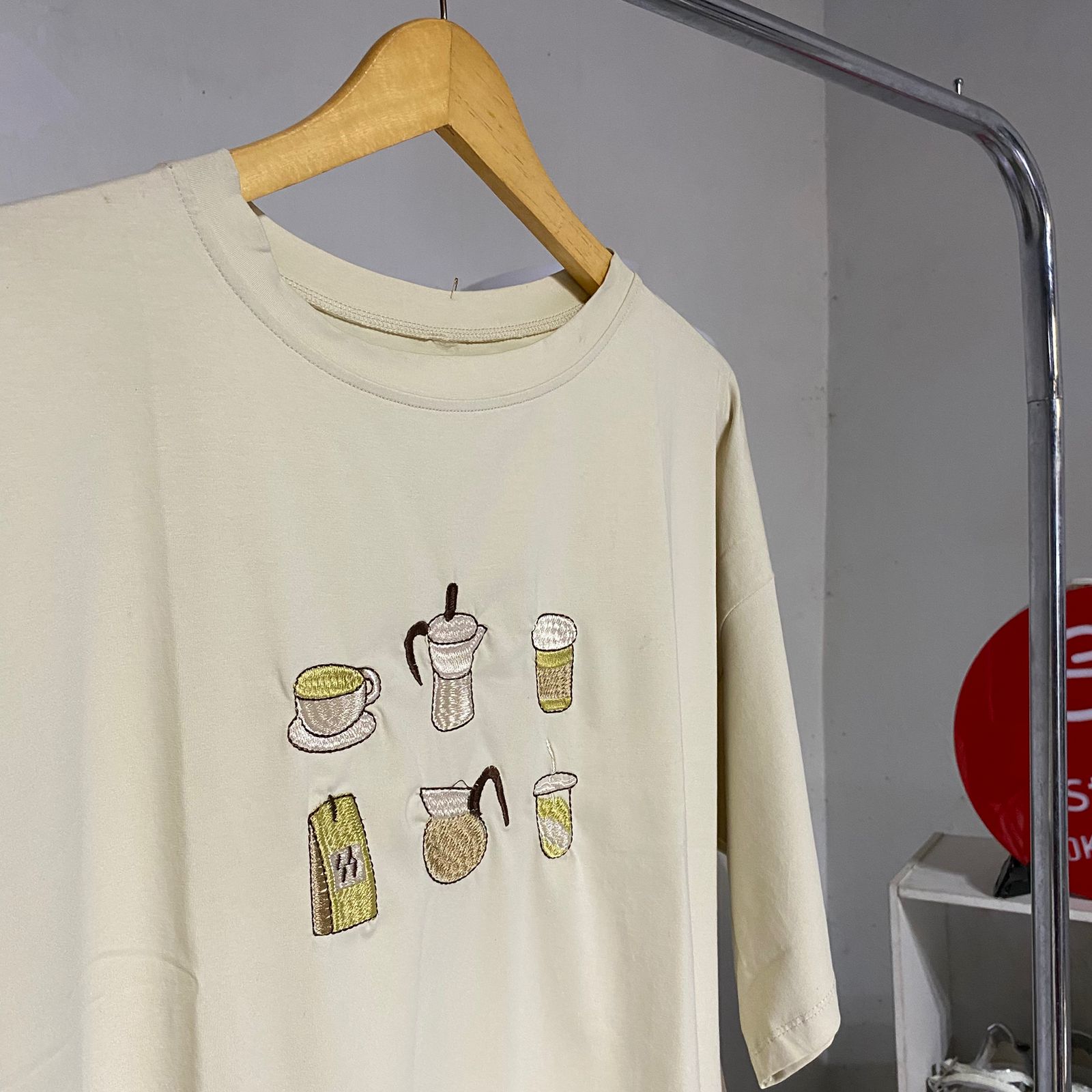 kaos  wanita oversize  839