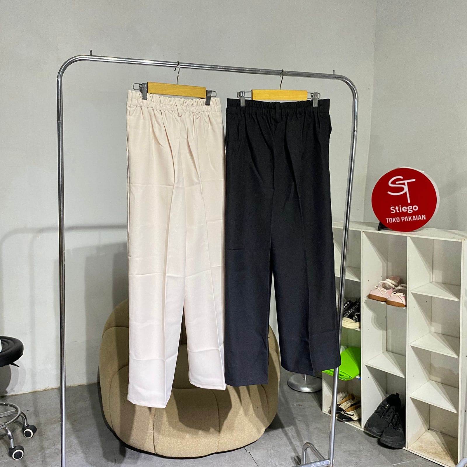 Celana panjang oro pants wanita nomina celana formal high waist trouser kerja
