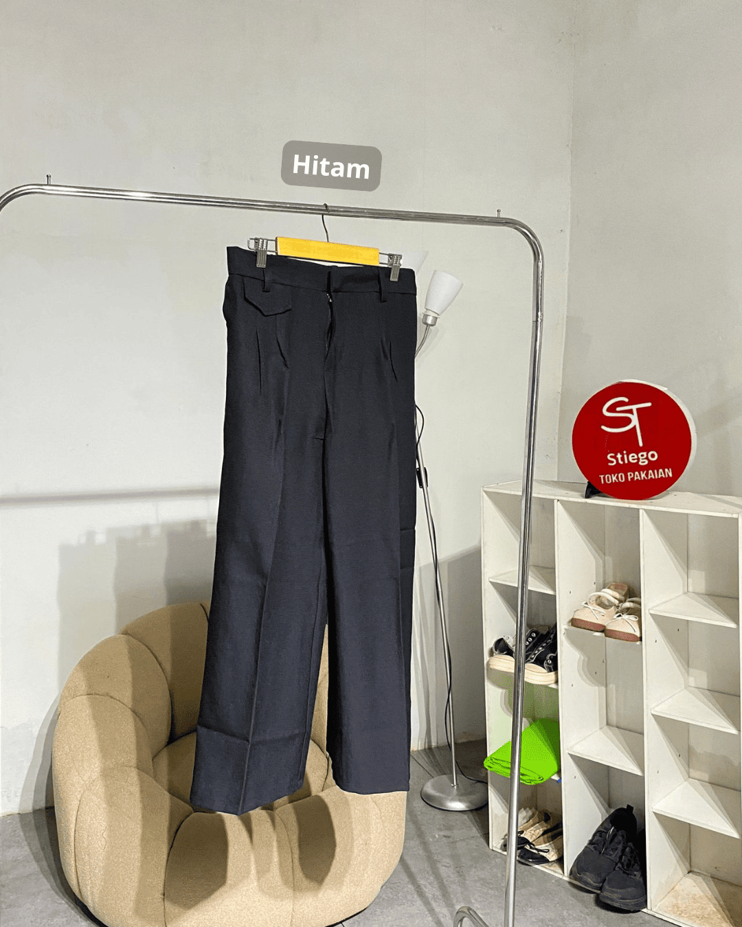 Celana panjang oro pants wanita nomina celana formal high waist trouser kerja