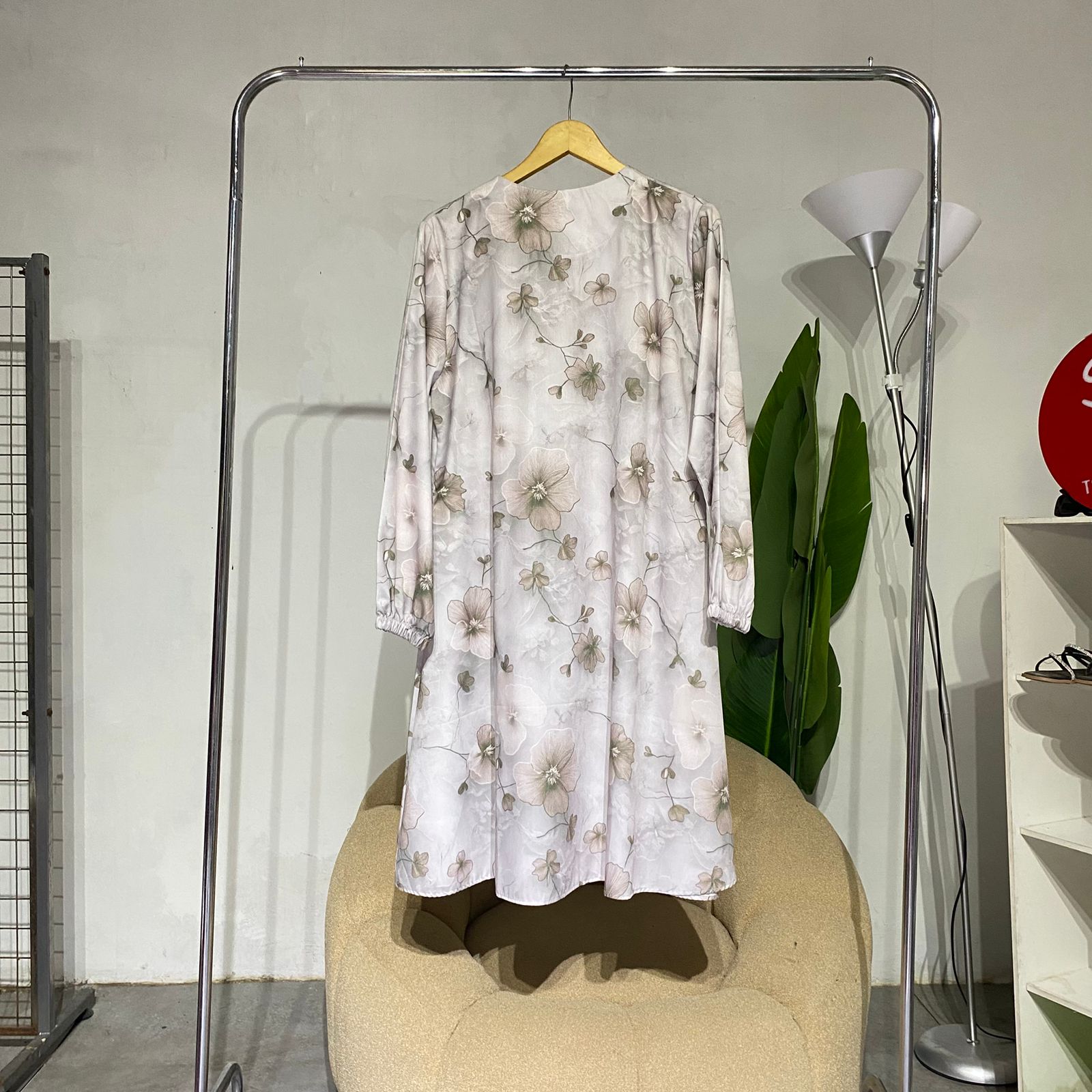 Gamis midi wanita 9917