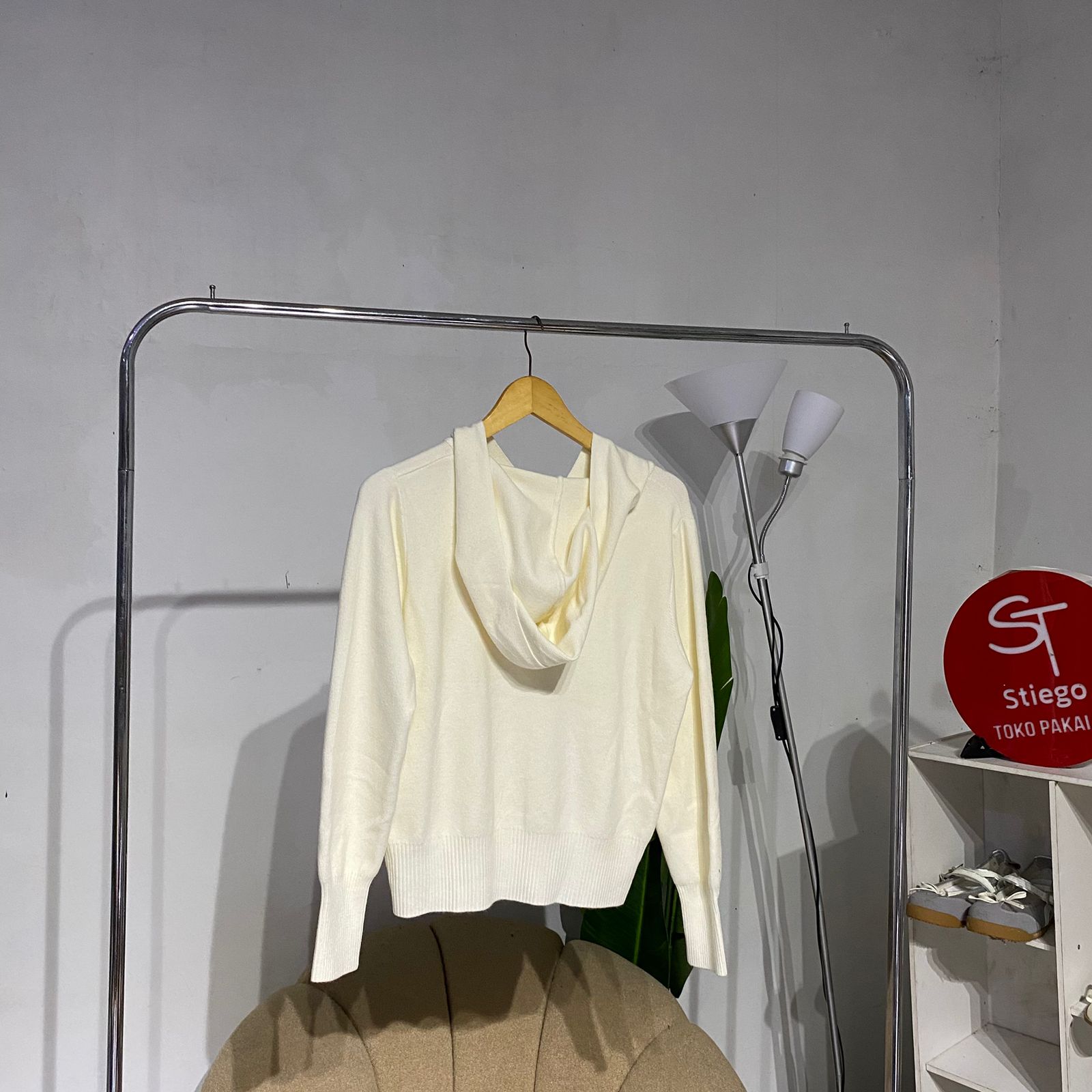 Sweater ziper knit lily