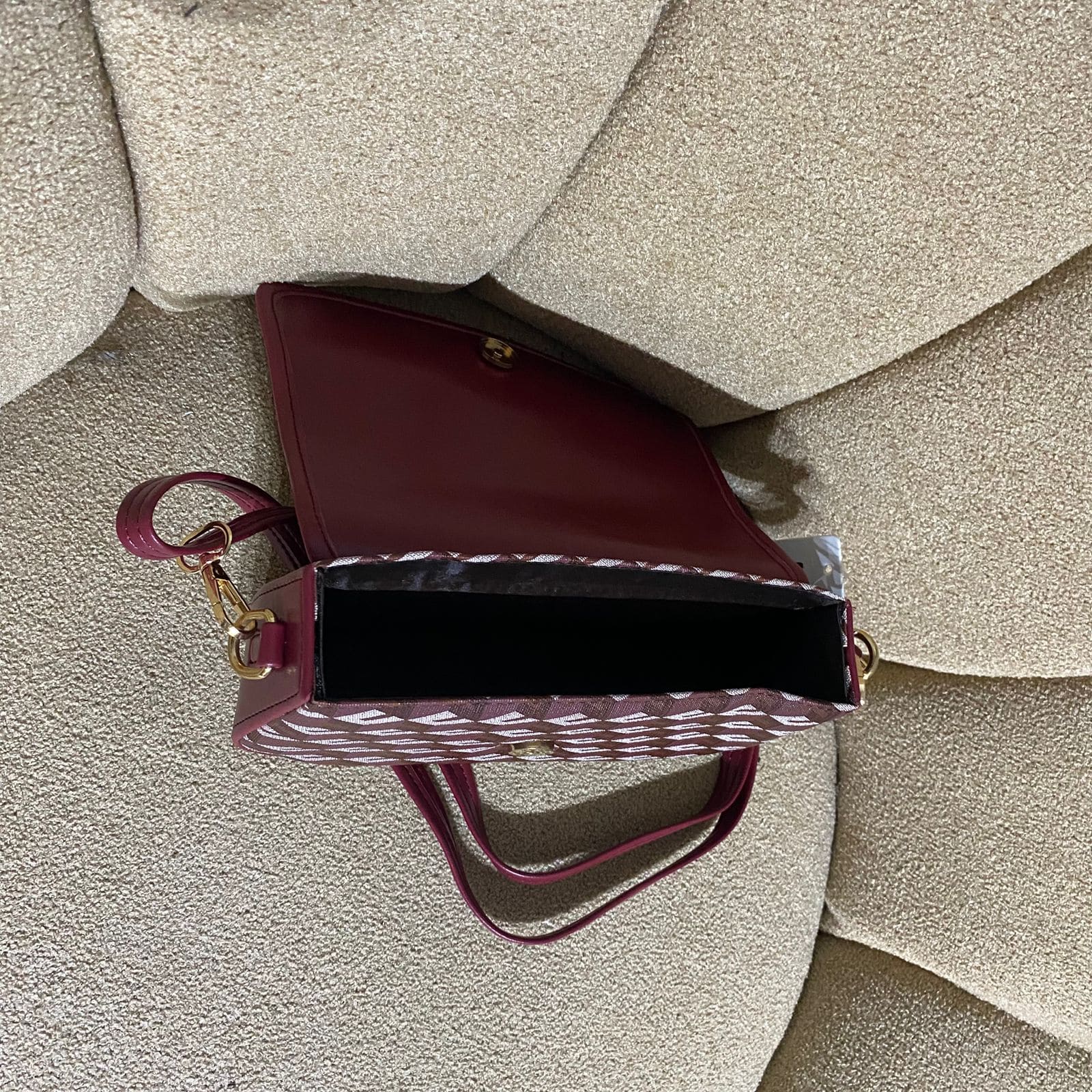 Tas slempang wanita motif Clarina