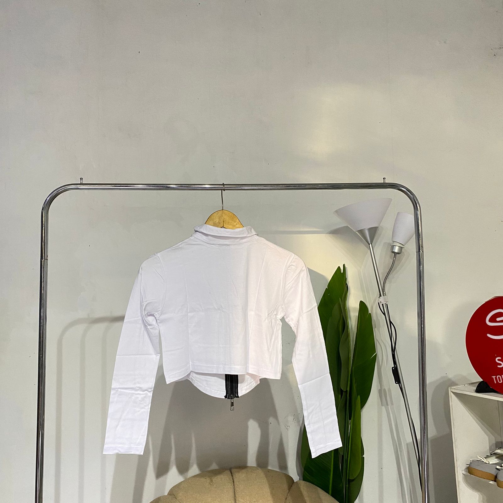 kaos wanita stg ziper