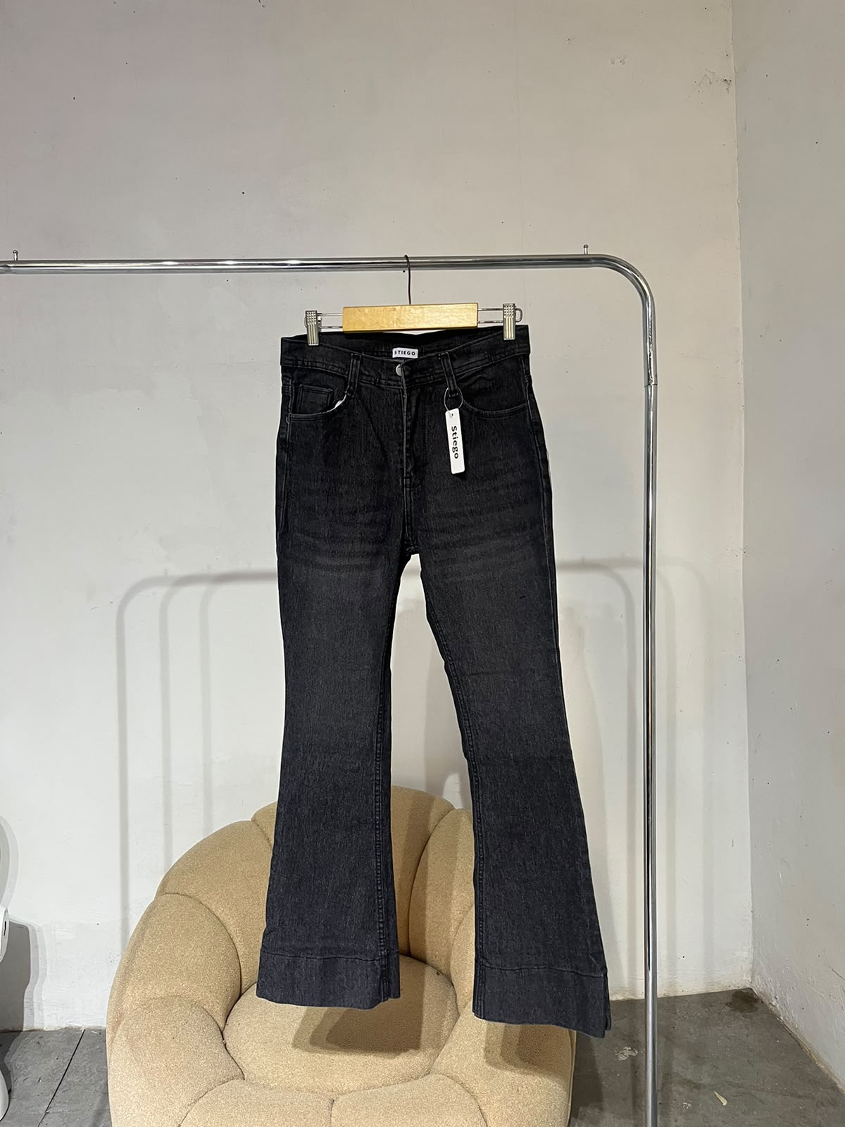 Stiego Celana jeans wanita cutbray