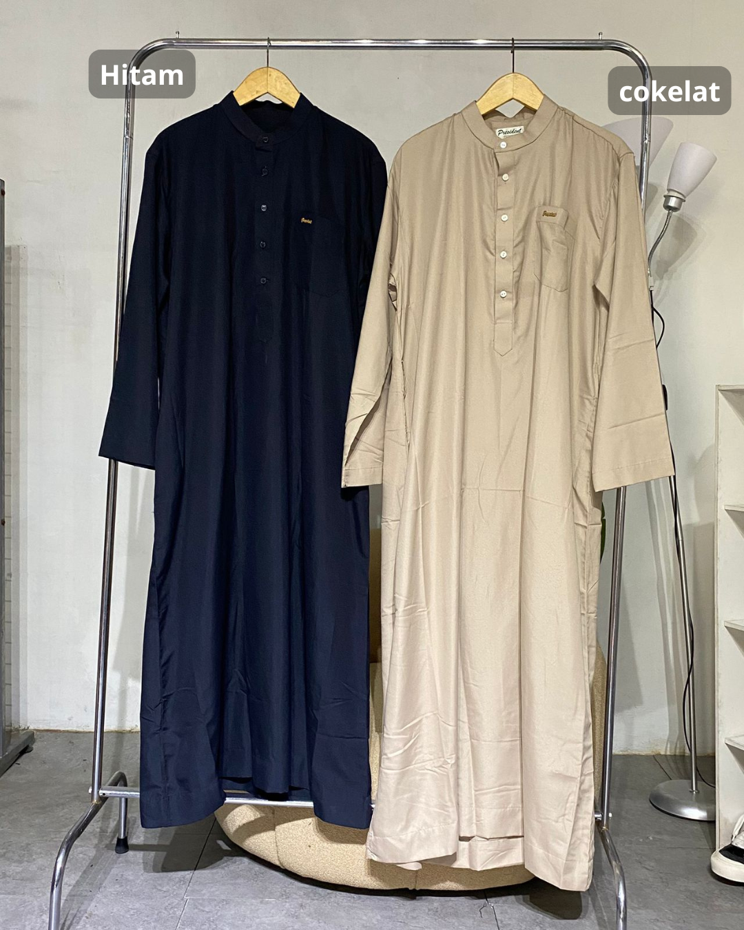 Jubah Gamis Muslim  Pria as sabar polos