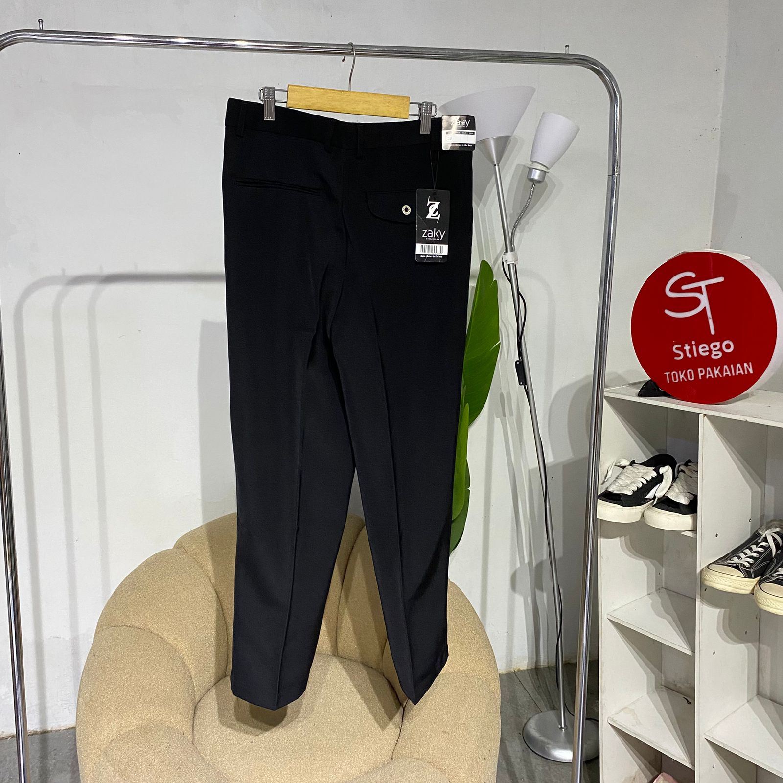 Celana pria formal brand zaky