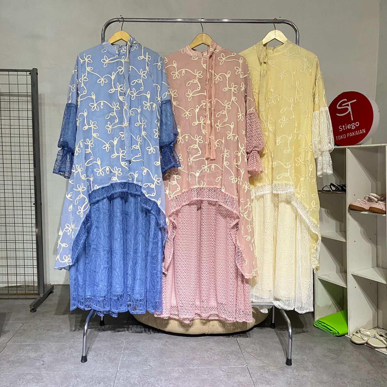 Gamis Wanita Tensel  anggun