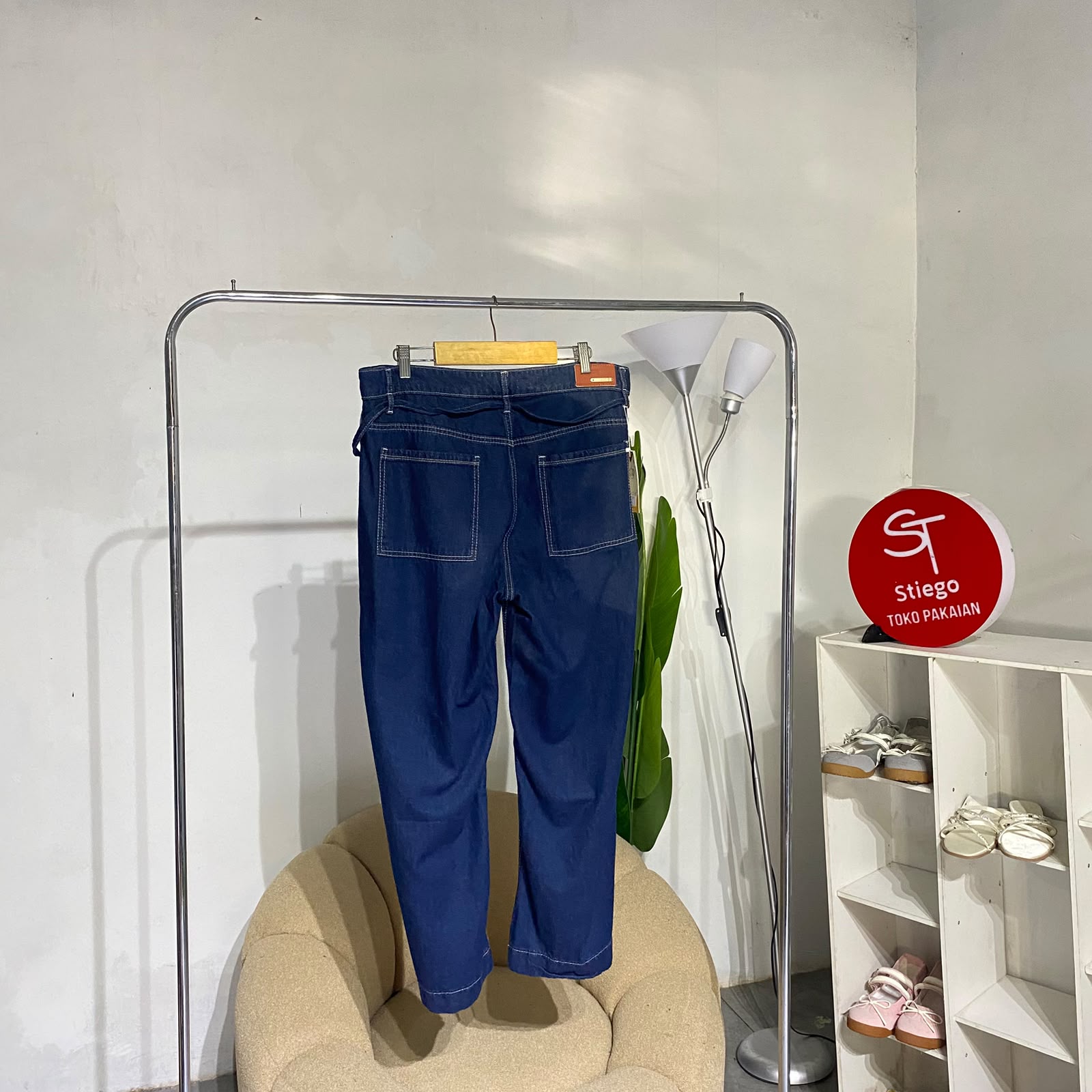 Celana wanita jeans kulot cocolie 1297 wanita