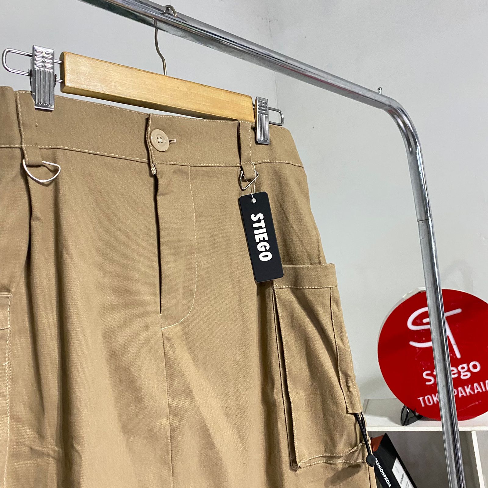 Rok wanita cargo 891