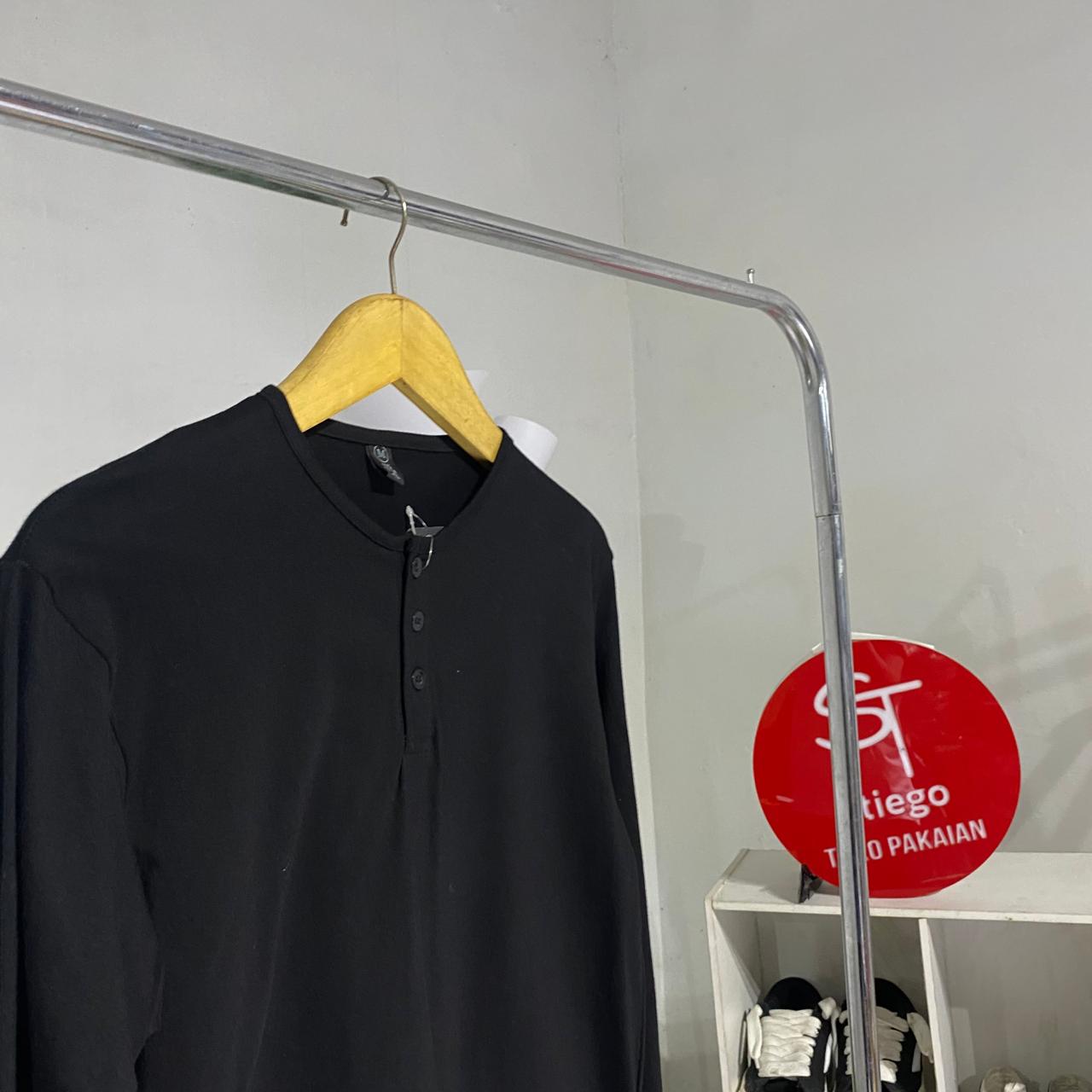 Kaos polos heney Basic  lengan panjang pria