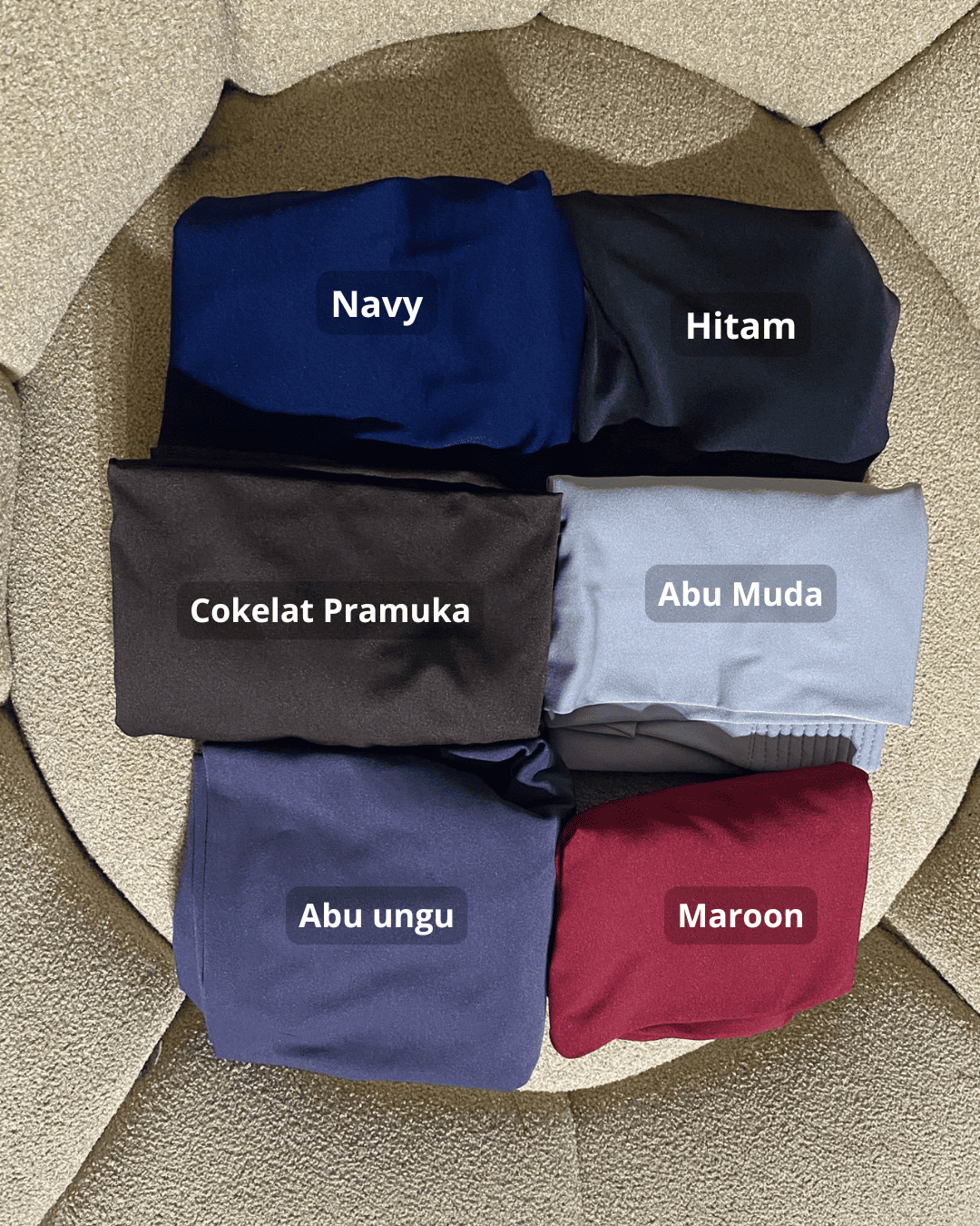 Hijab wanita kalisha sporty   instan bergo ( size m )
