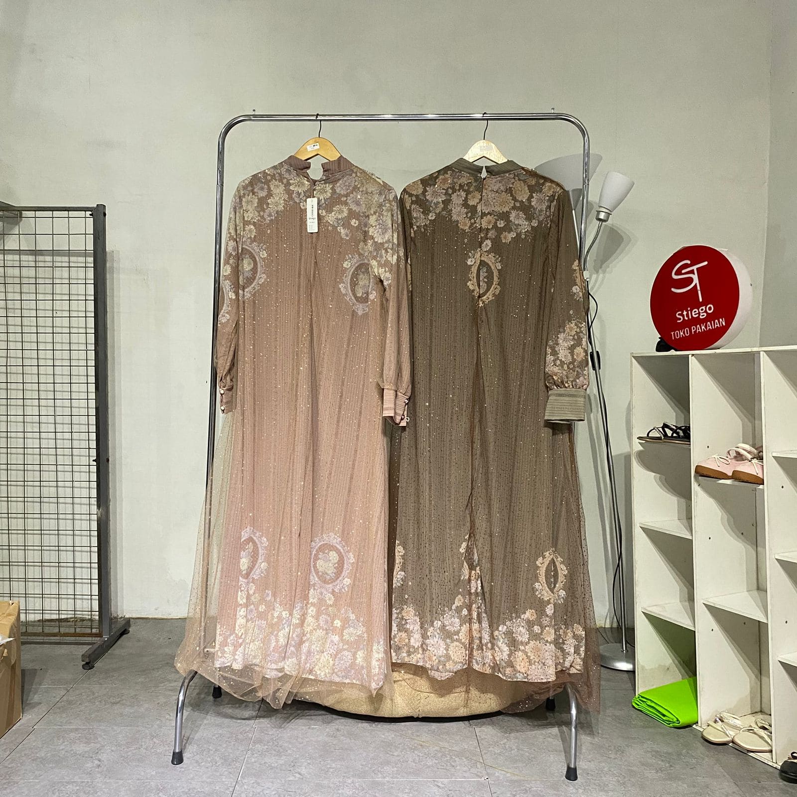 Gamis Wanita mawah  ceruty dres 04