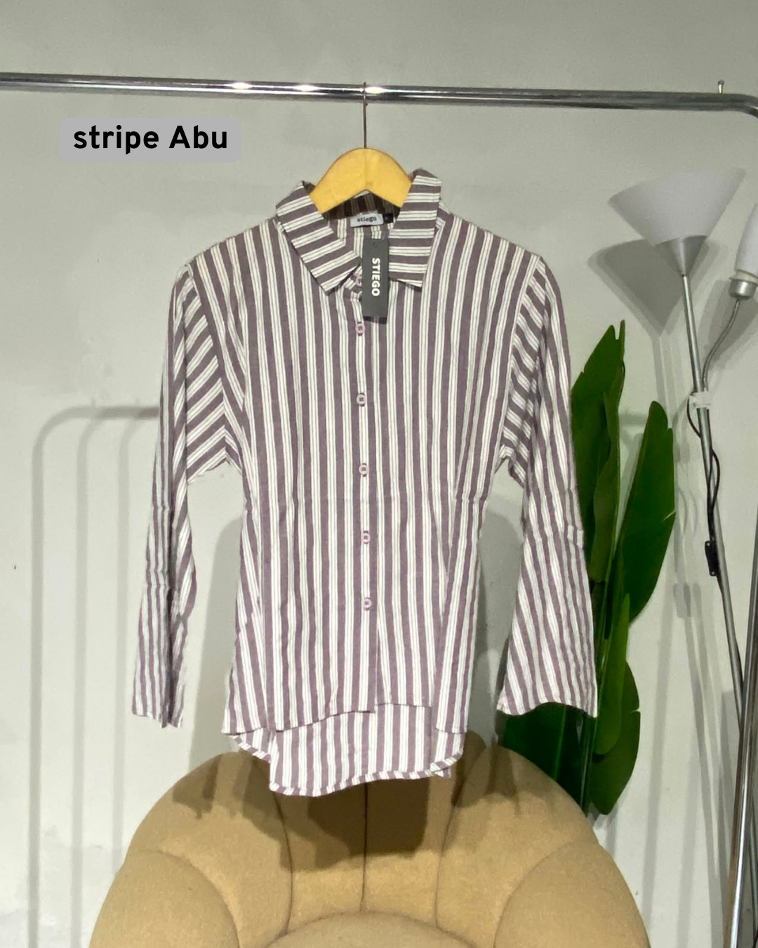 Kemeja Wanita rania stripe