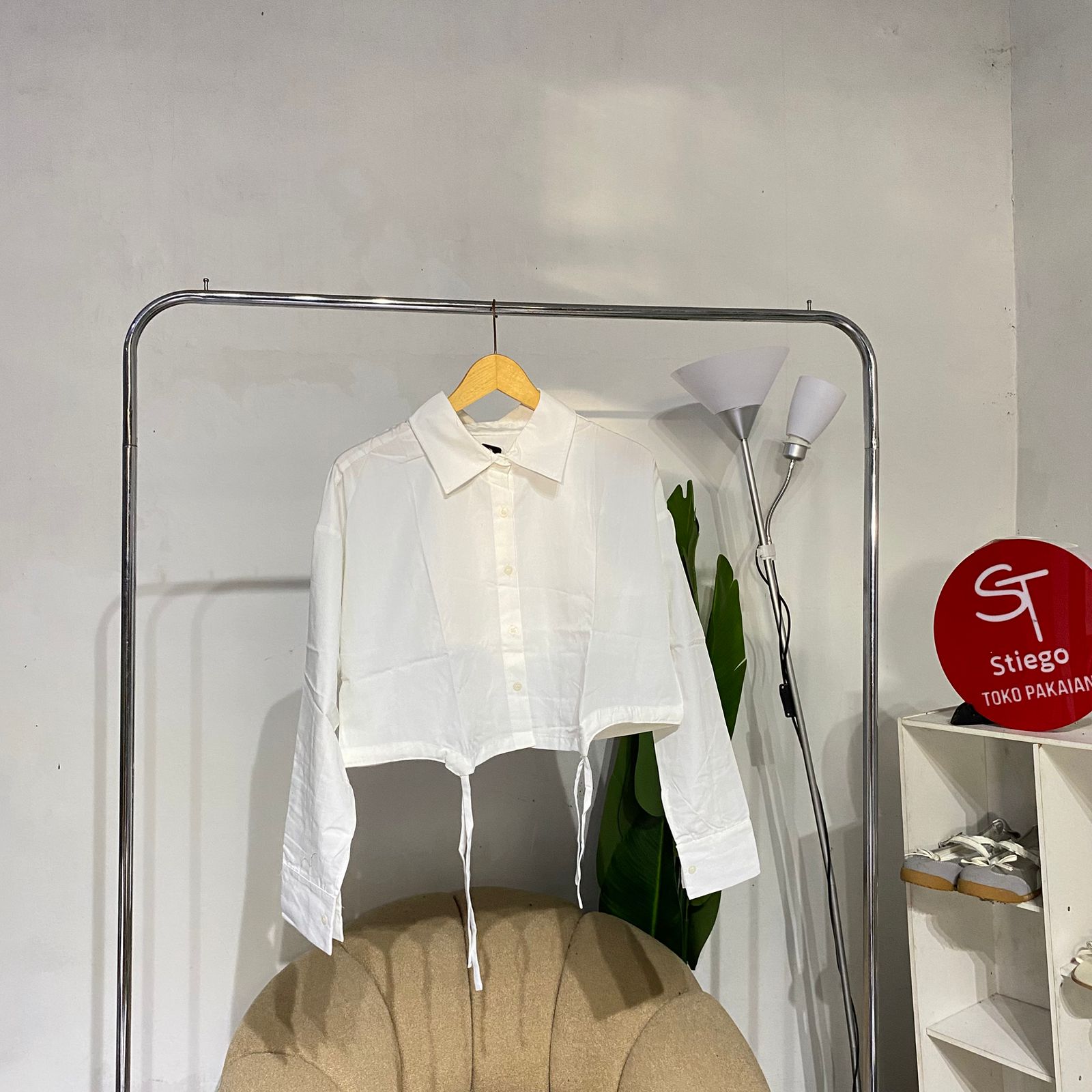 kemeja wanita crop lvkb 0156