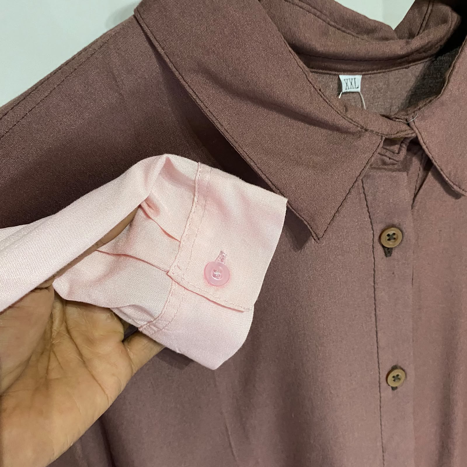 Atasan Wanita polos kerah rayon 127