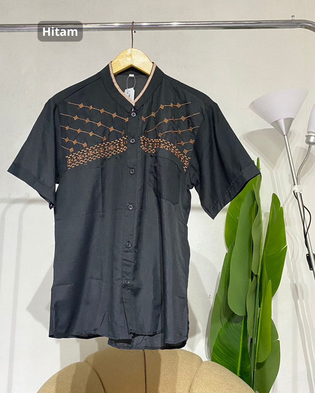 Kemeja pria koko abizar lengan pendek part 1