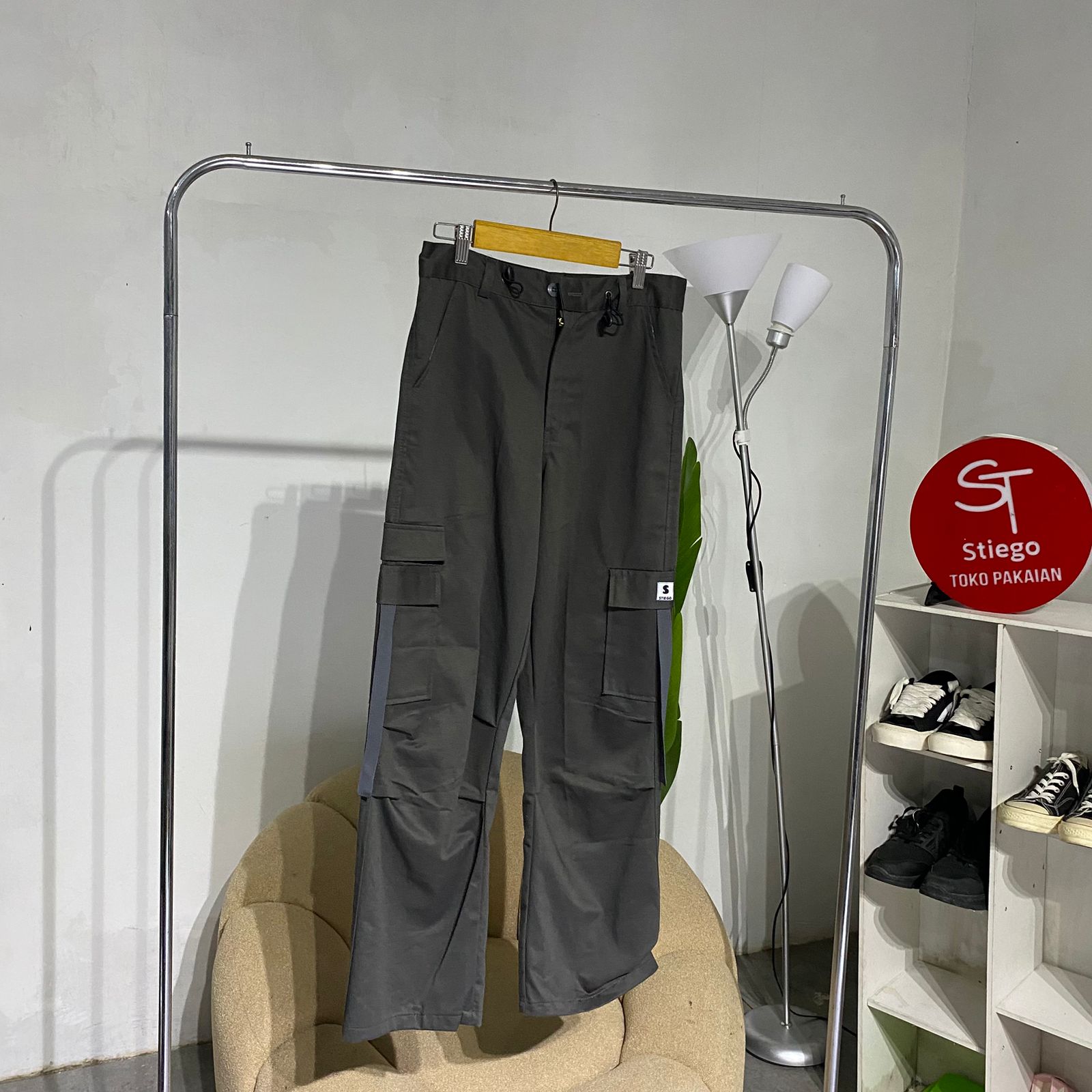 celana panjang Stiego Cargo Twil