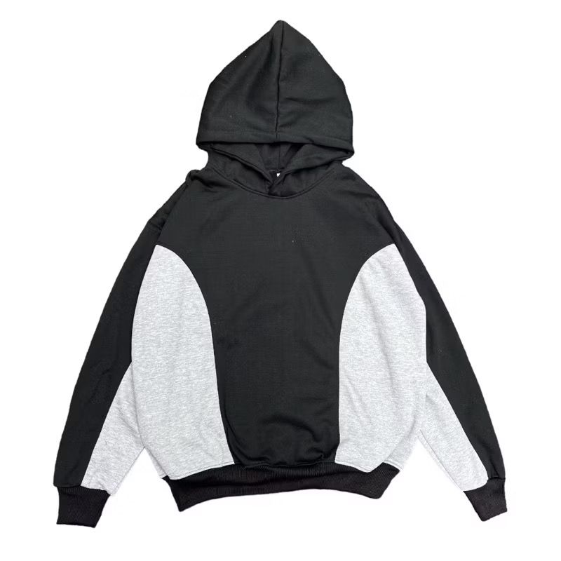Stiego Sweater Oversized Boxy Hoodie Twocolors pria