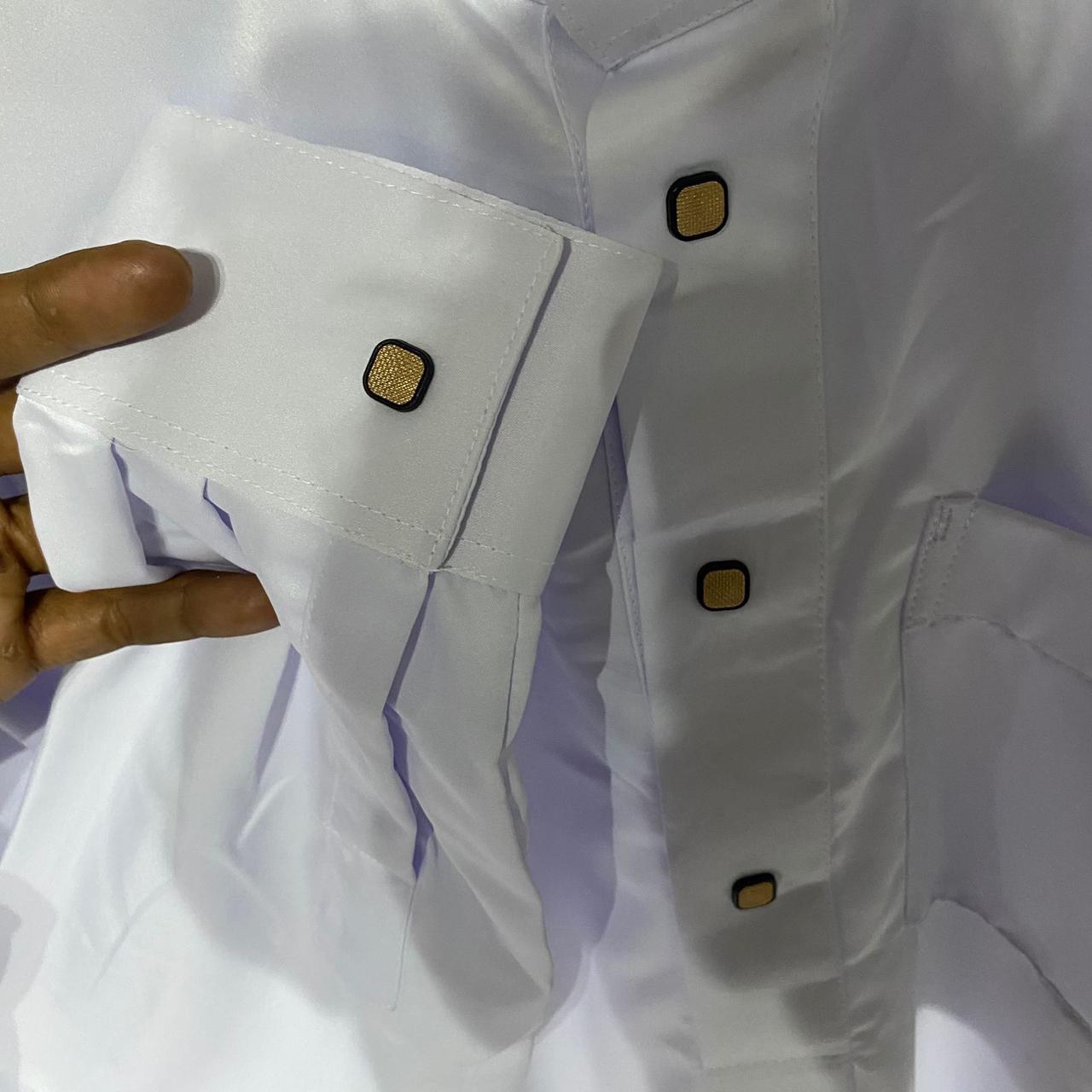 Jubah Gamis Muslim  Pria Abizar lengan panjang 1006