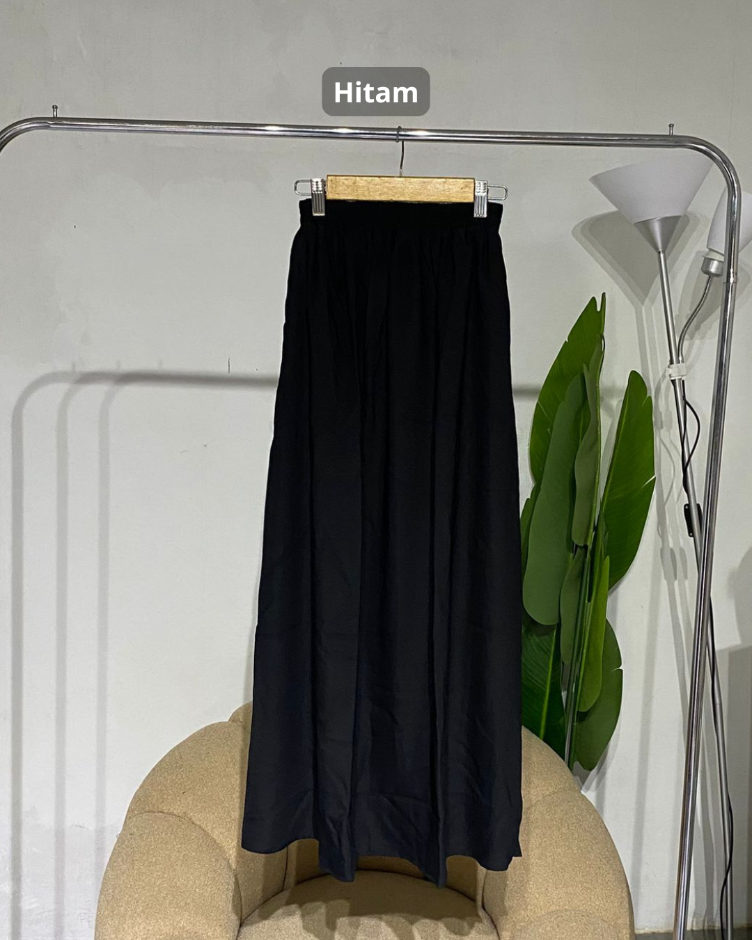 Rok wanita basic polos darul