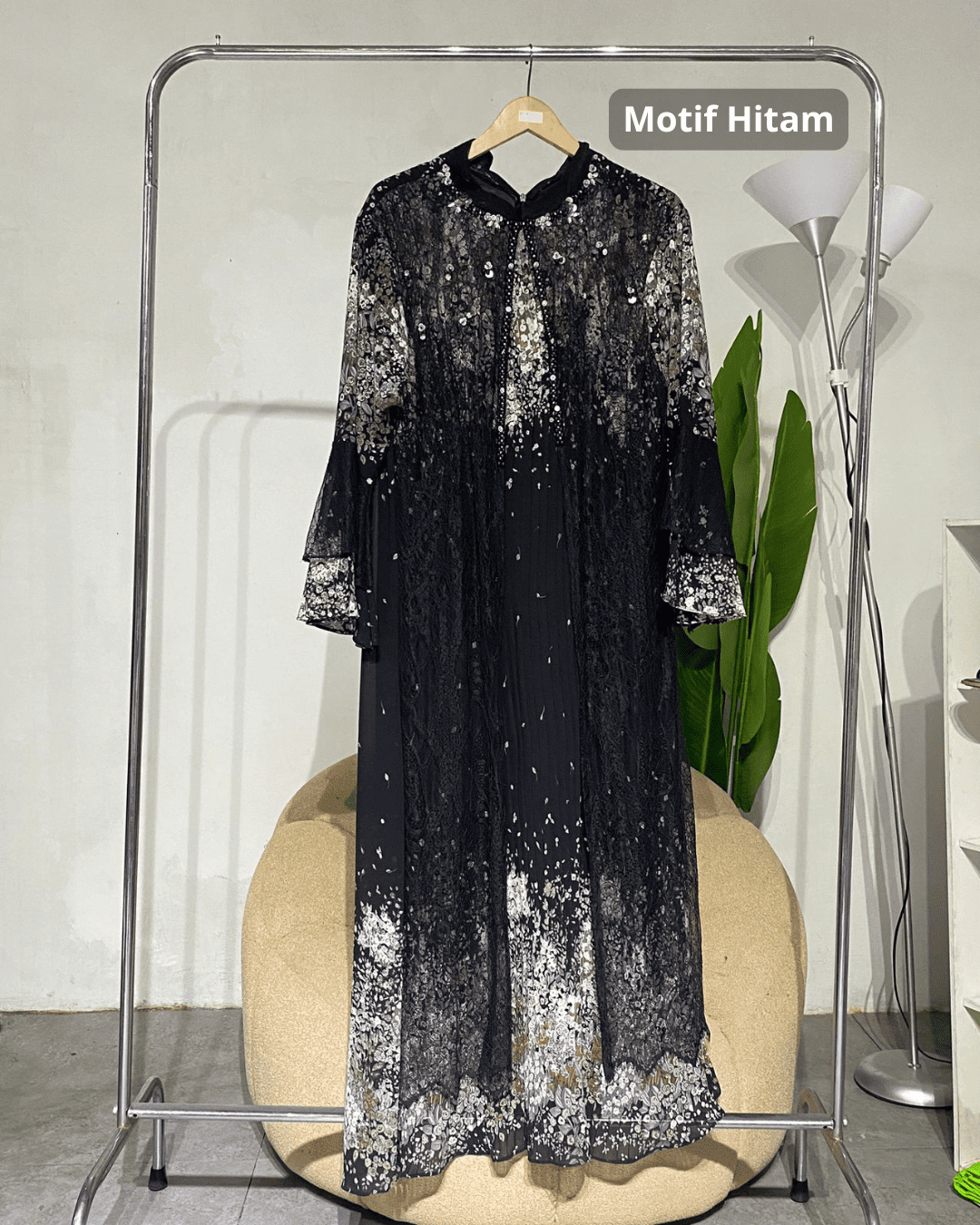 Gamis Wanita mawah  ceruty dres 02