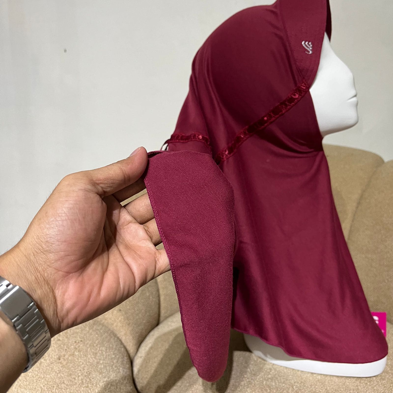 Hijab krudung wanita Rabbani ( Hemy ) ukuran M
