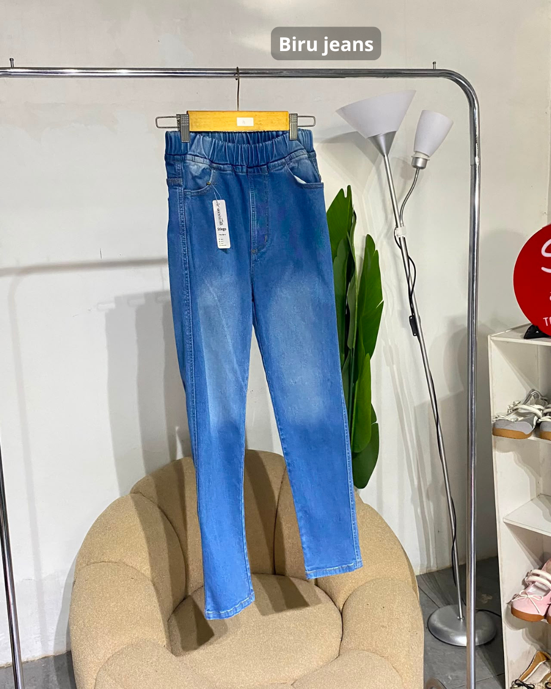 Celana wanita jeans leging wanita