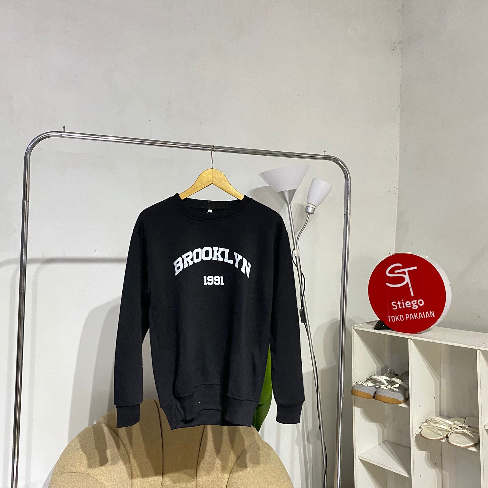 sweater crewneck wanita 290