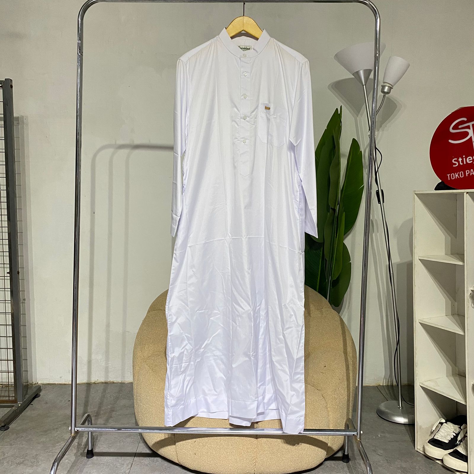 Jubah Gamis Muslim  Pria as sabar polos