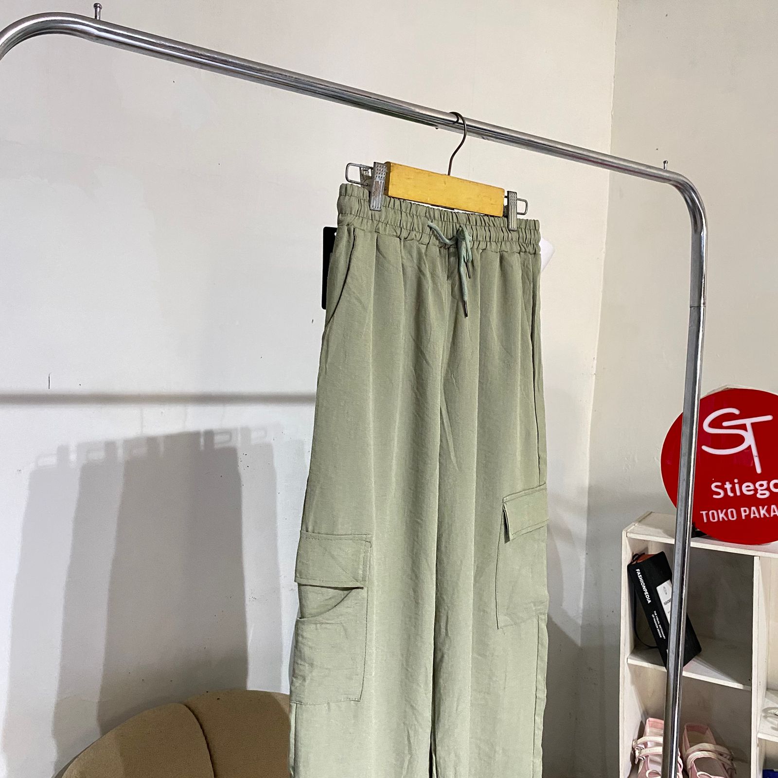 Celana wanita cargo 342