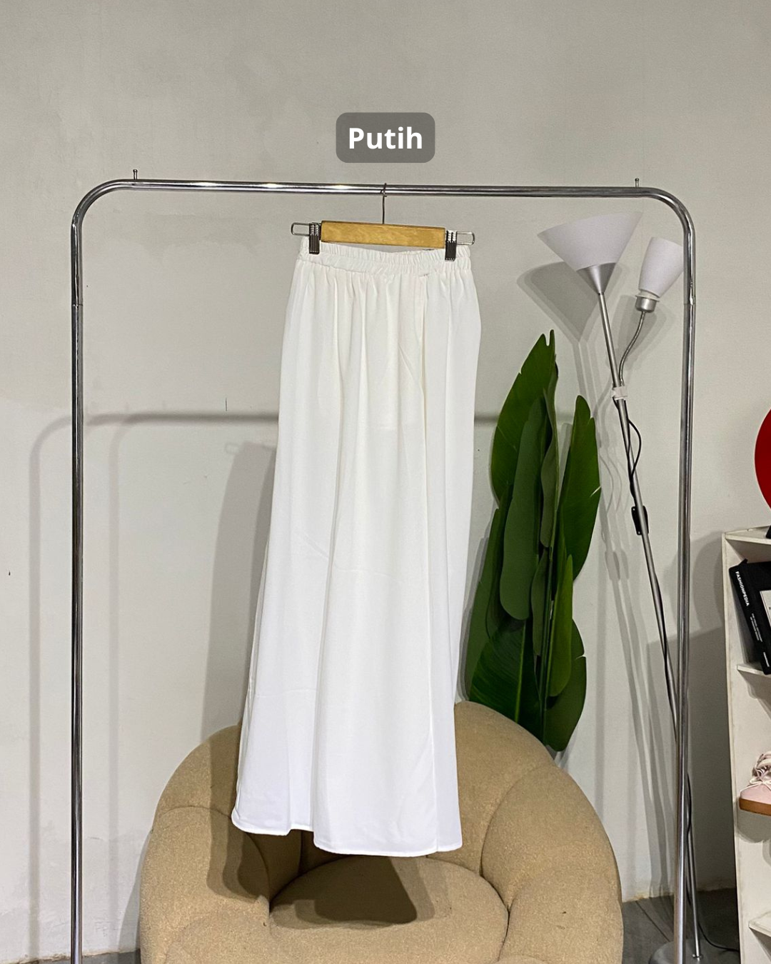 Rok wanita basic polos darul