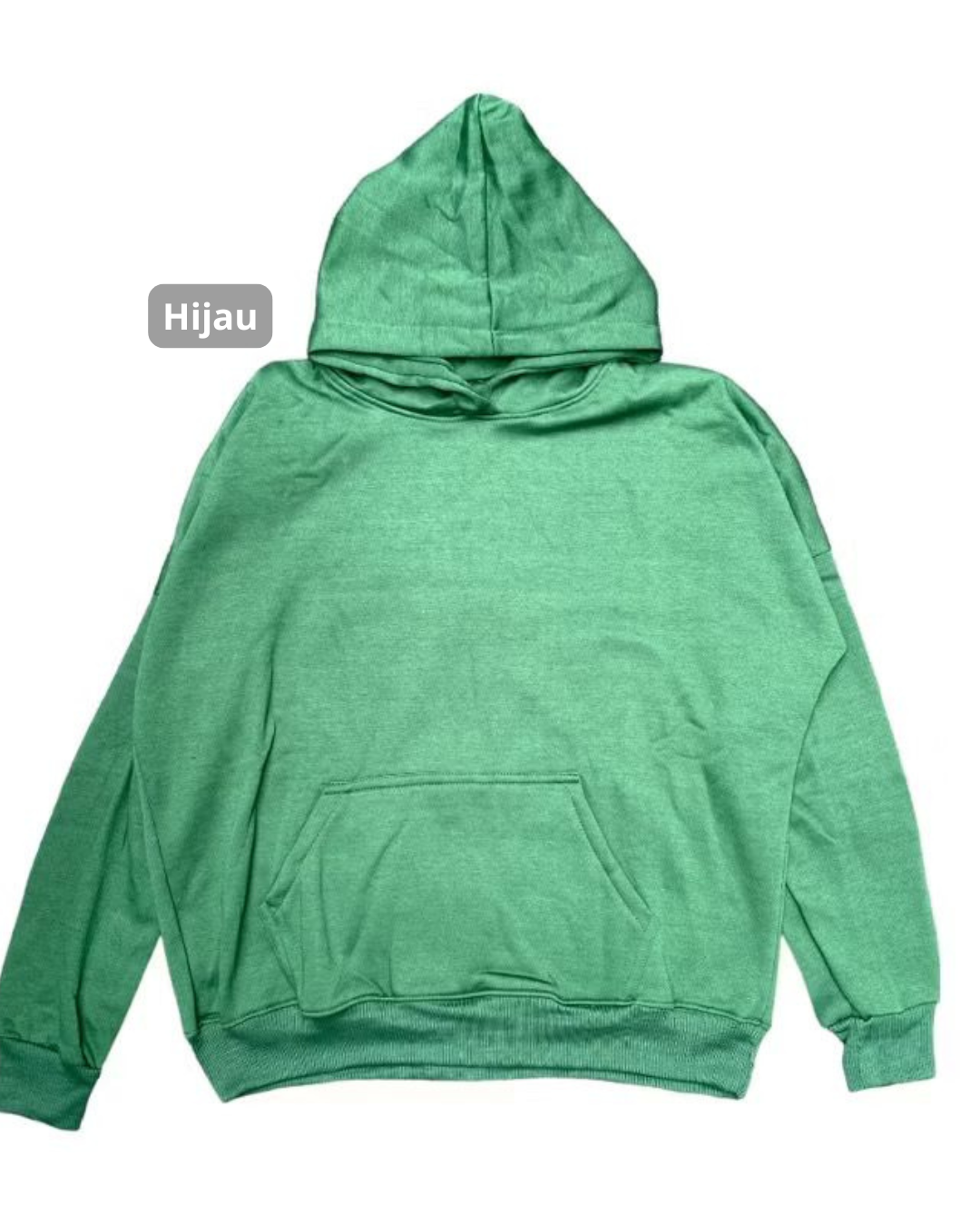 Stiego Oversized Boxy Sweater Hoodie pria