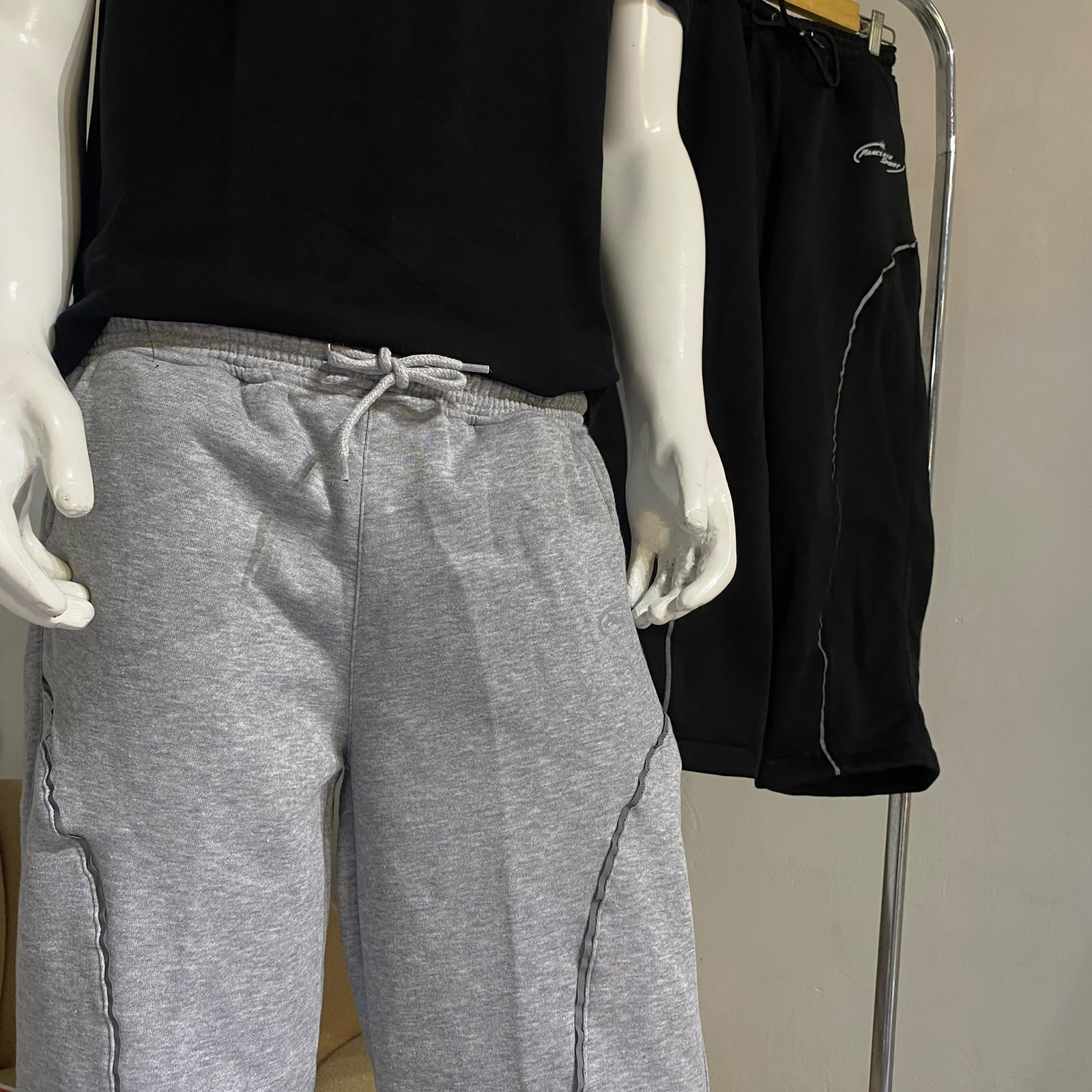 Pancloth Sport Celana Sweatpants Loose Baggy